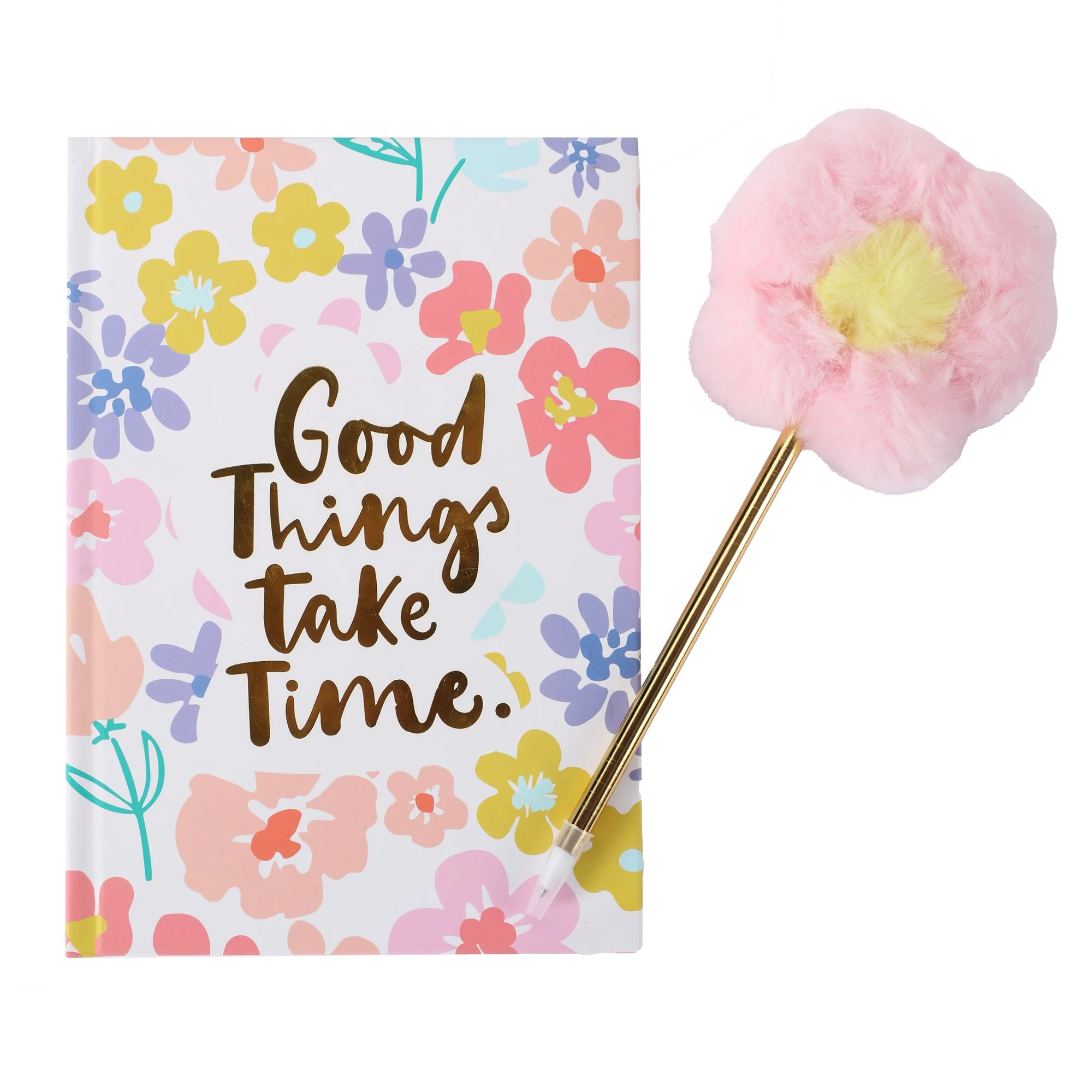 1 carnet et 1 stylo green floral - Image 2