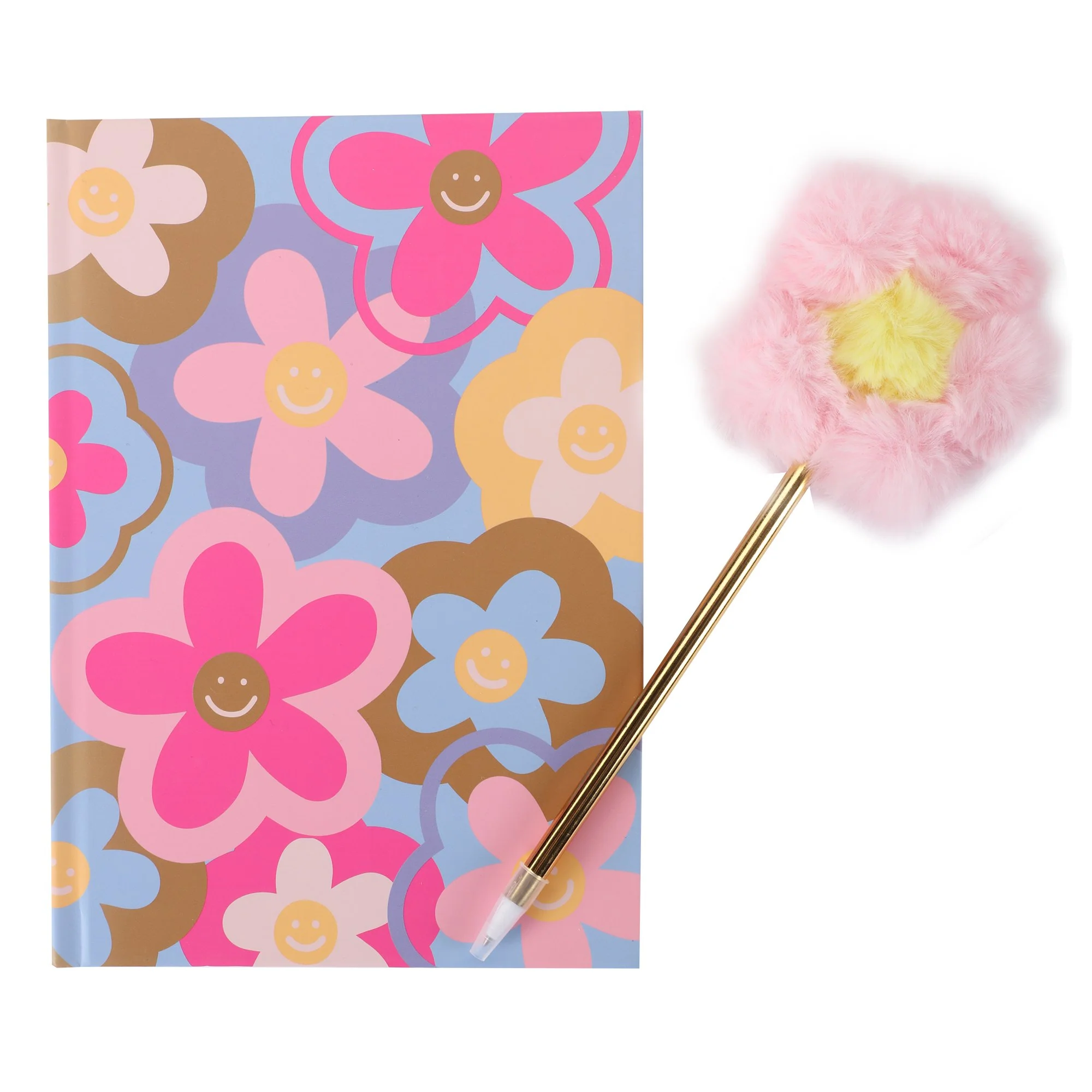 1 carnet et 1 stylo smile flower - Image 2