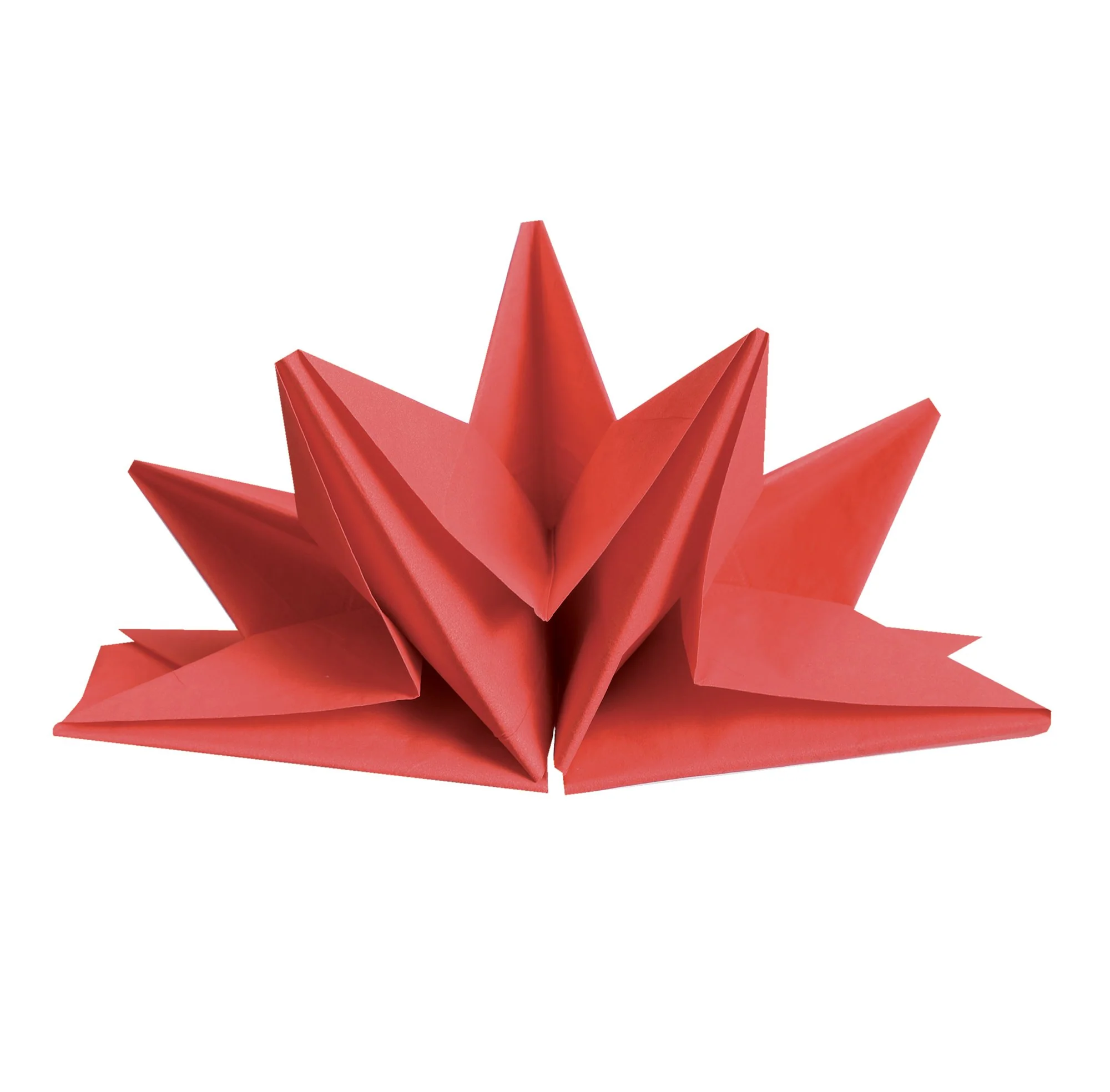 10 serviettes en papier uni - Noir - Image 2