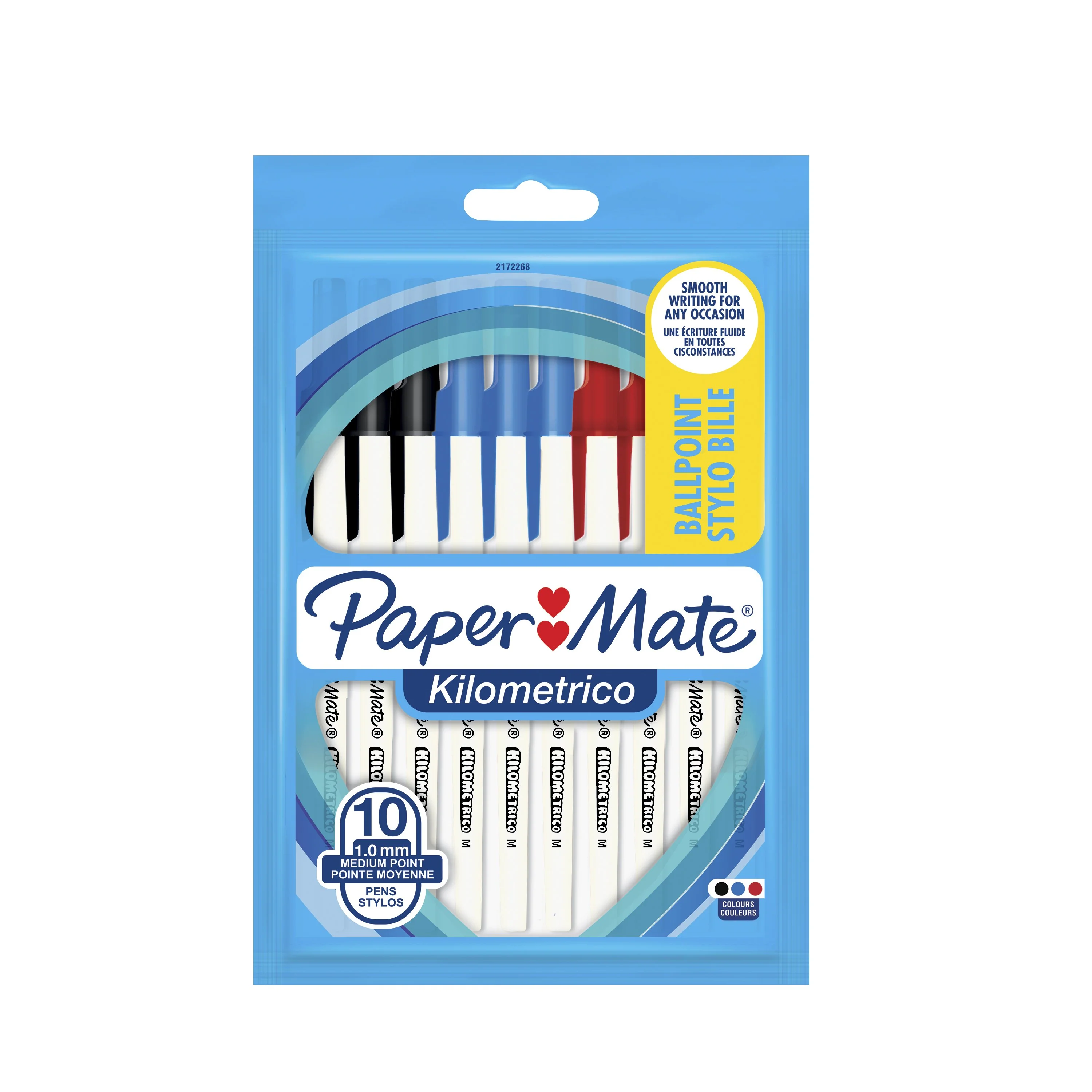 10 stylos bille kilometro
