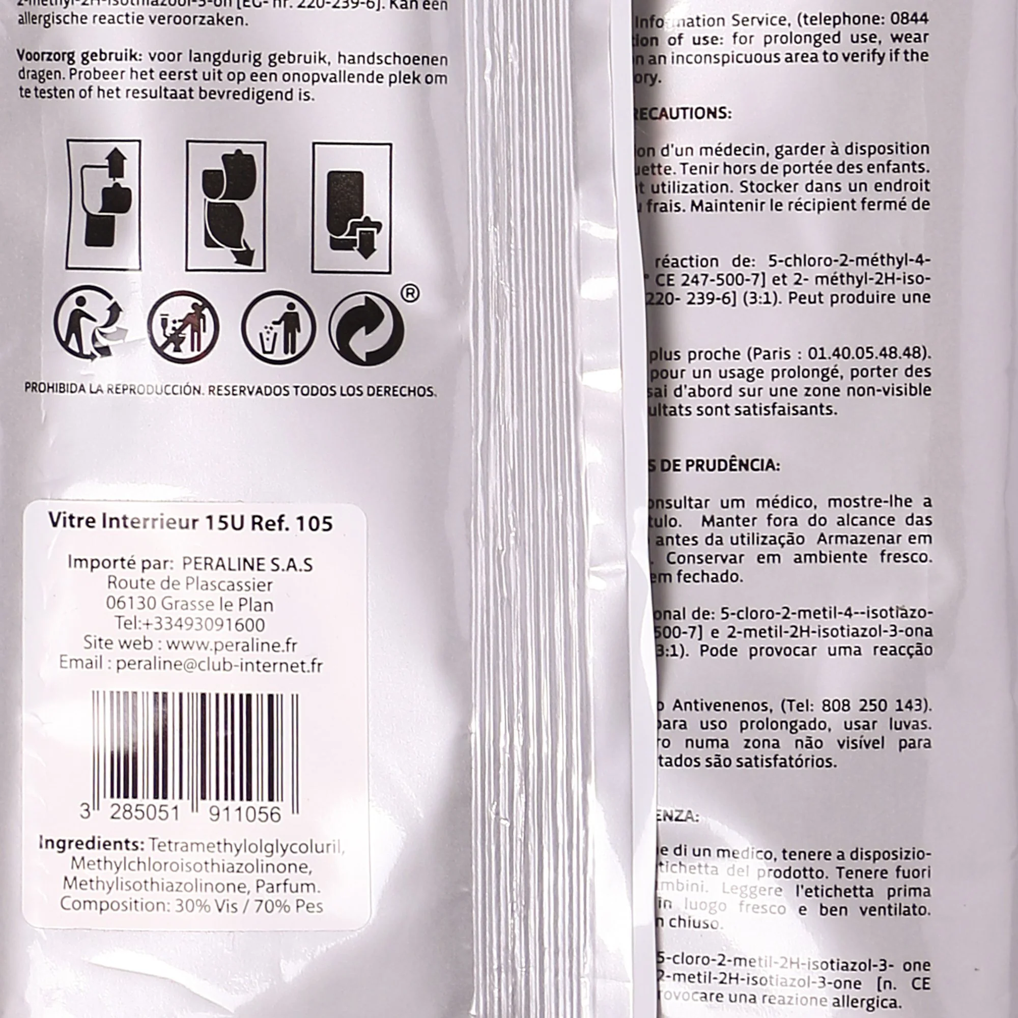 15 lingettes nettoyantes vitres - Image 2