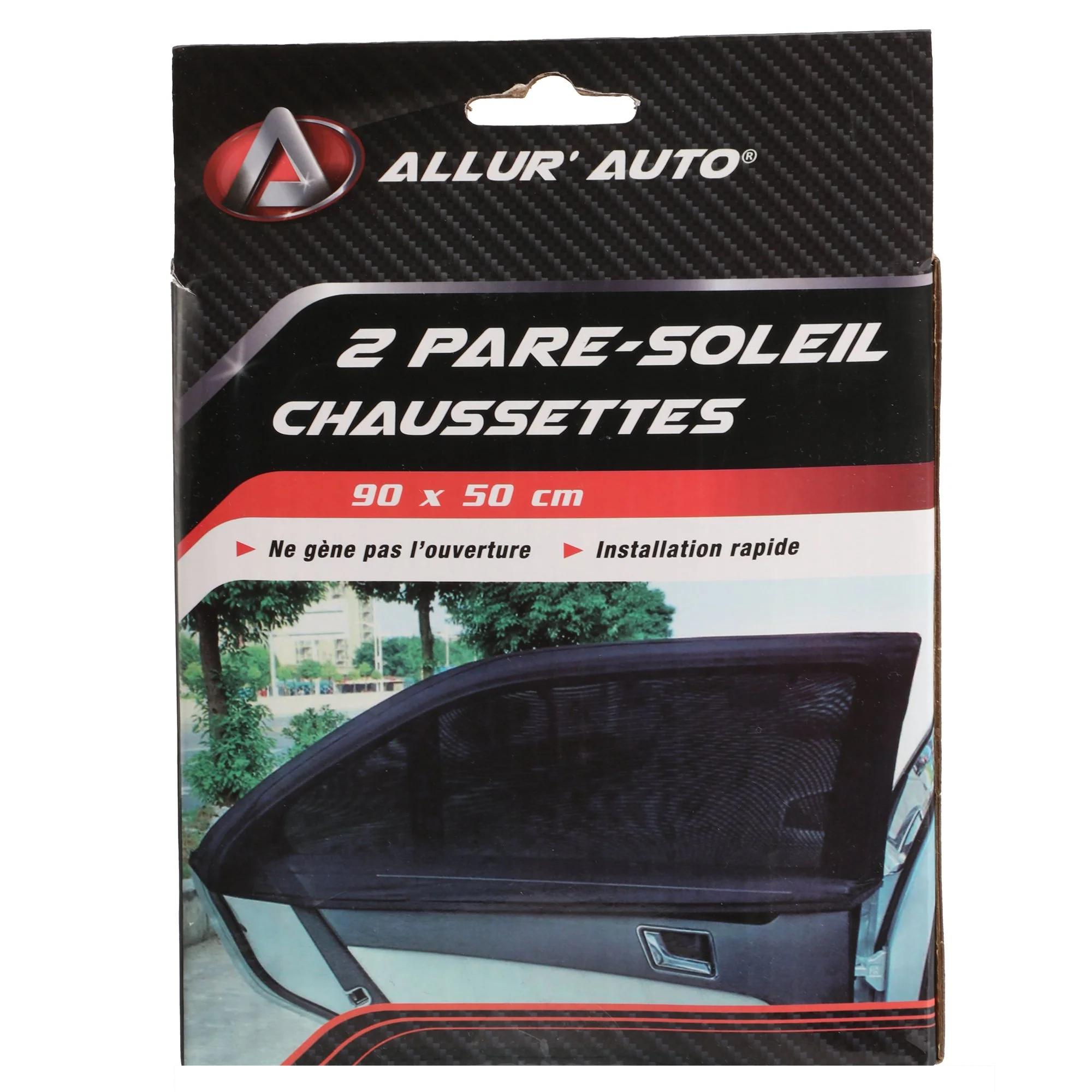 2 chaussettes pare-soleil