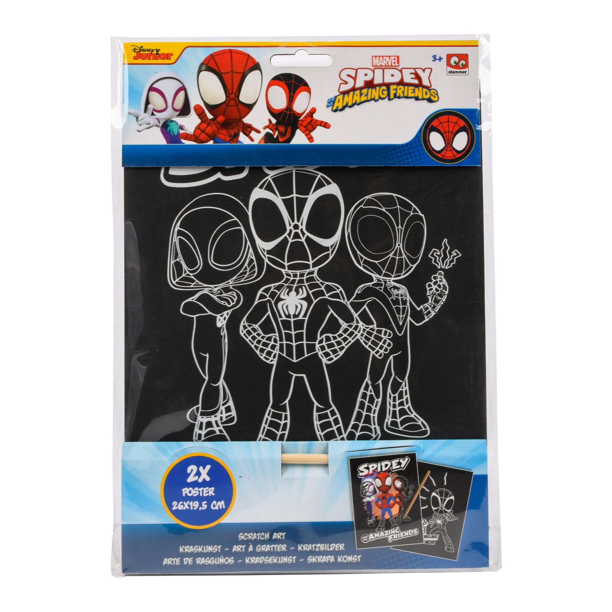 2 posters à gratter Spidey