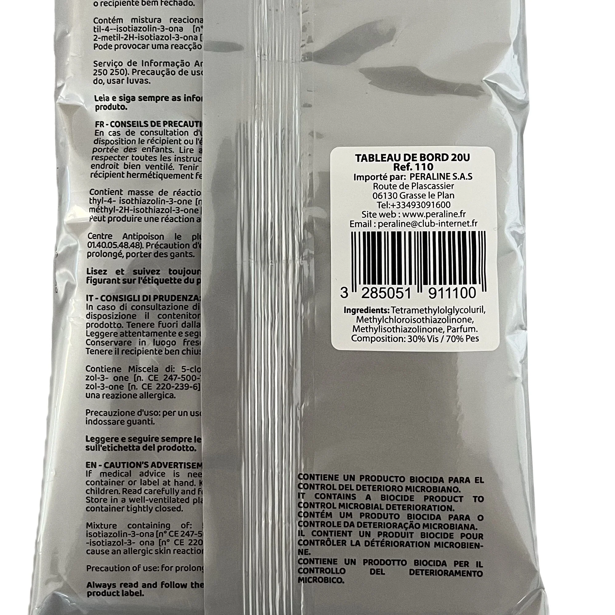 20 lingettes nettoyante pour plastique intérieur et tableau de bord - Image 4