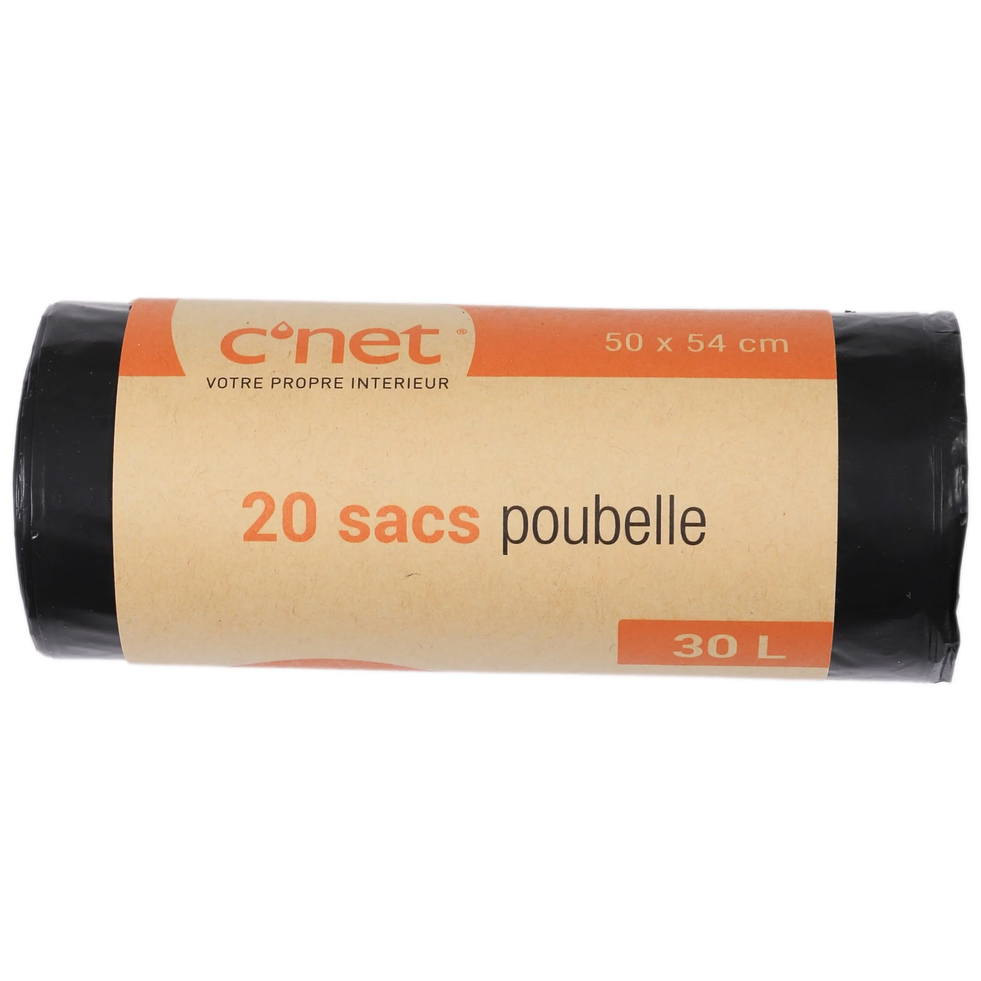 20 sacs poubelle 30L liens