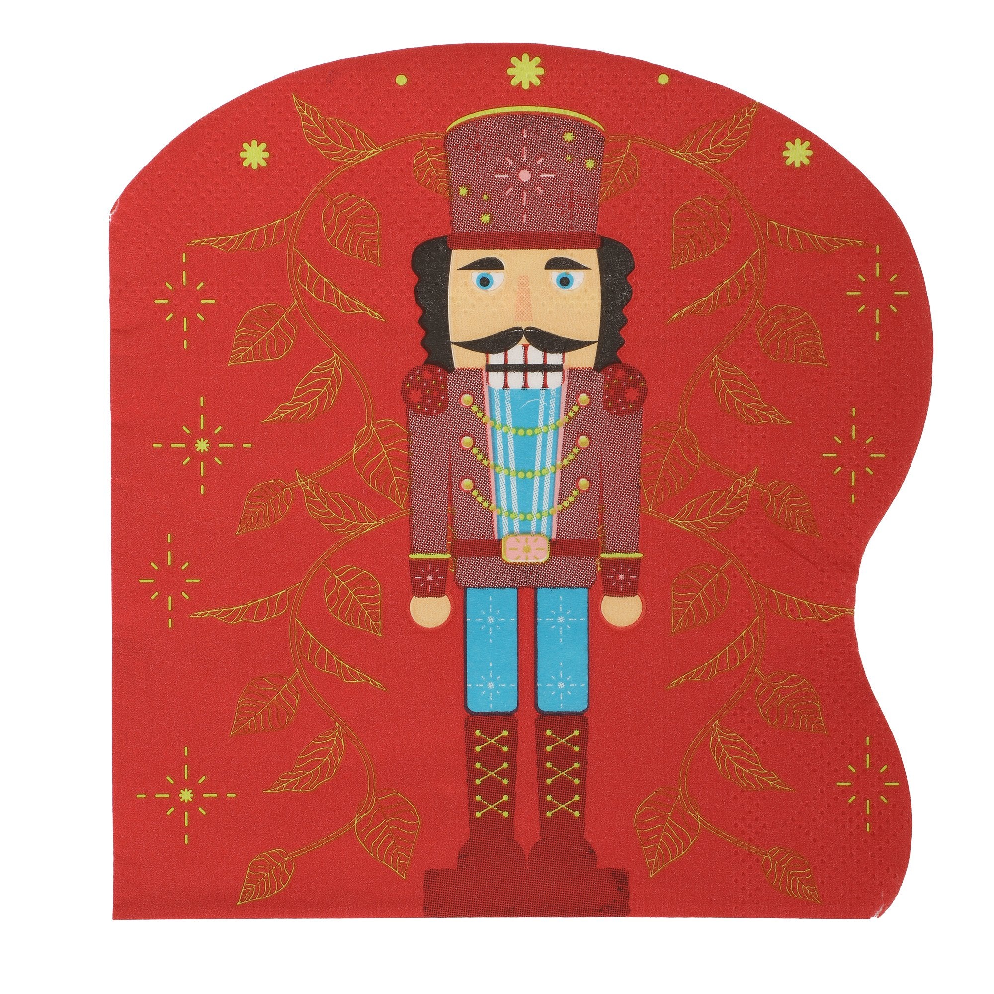 20 serviettes de Noël - Rouge - Image 6