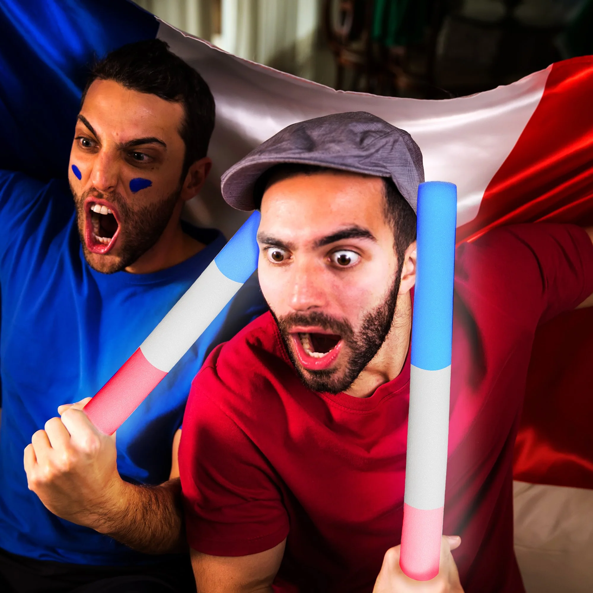3 bâtons lumineux supporter de l'équipe de France - Image 4
