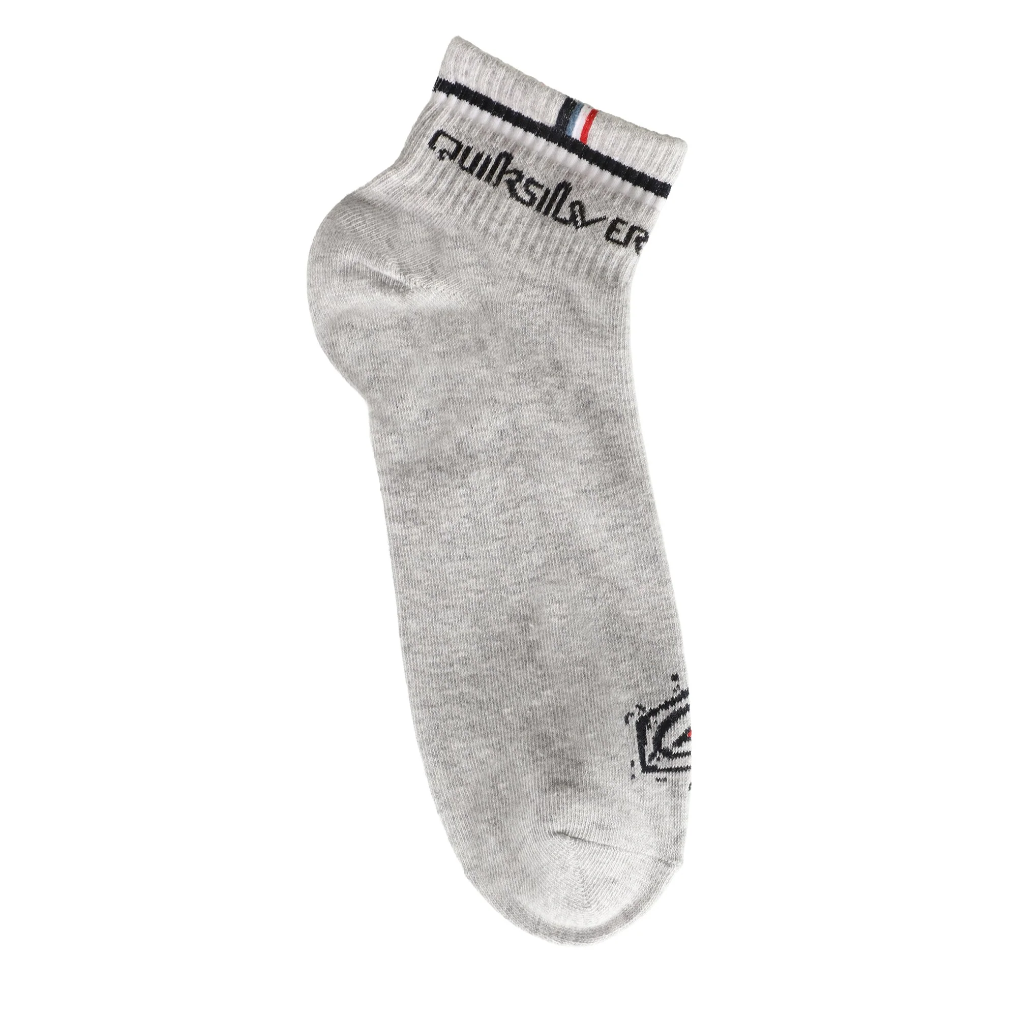 3 paires de chaussettes courtes tennis 39/46 - Gris - Image 3