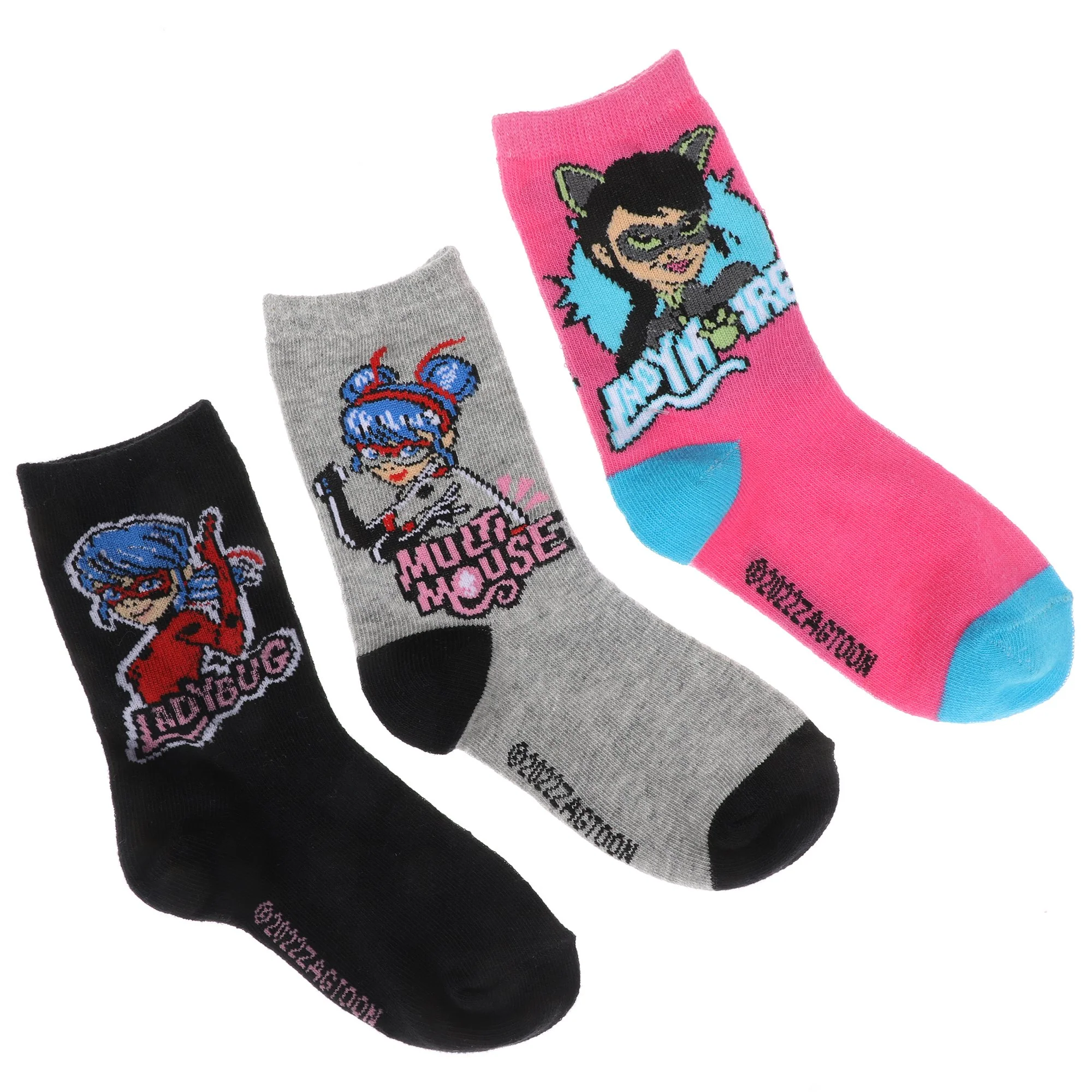 3 paires de chaussettes Miraculous - Image 2
