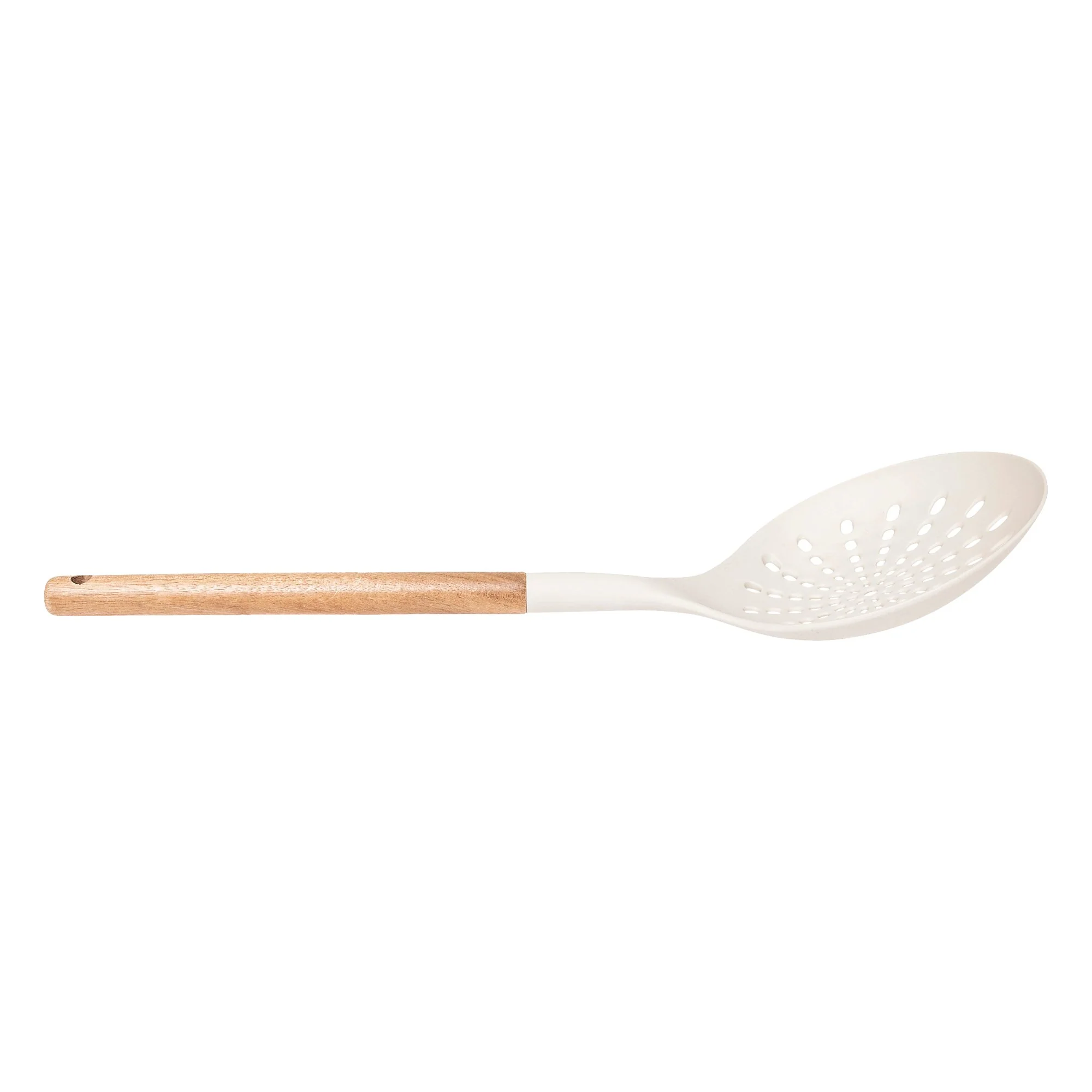 3 ustensiles de cuisine beige et acacia - Image 3