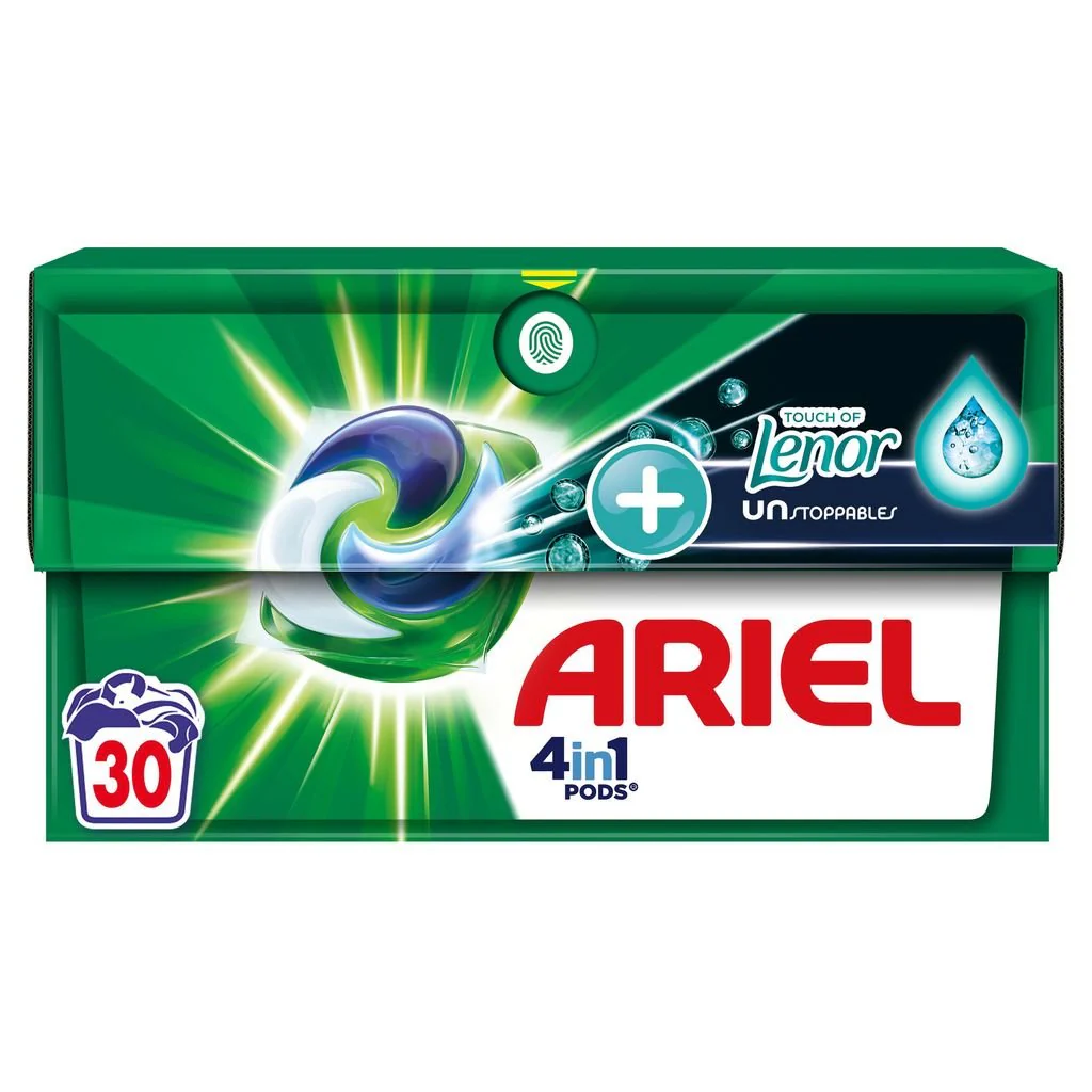 30 capsules 4 en 1 Lenor Unstoppables