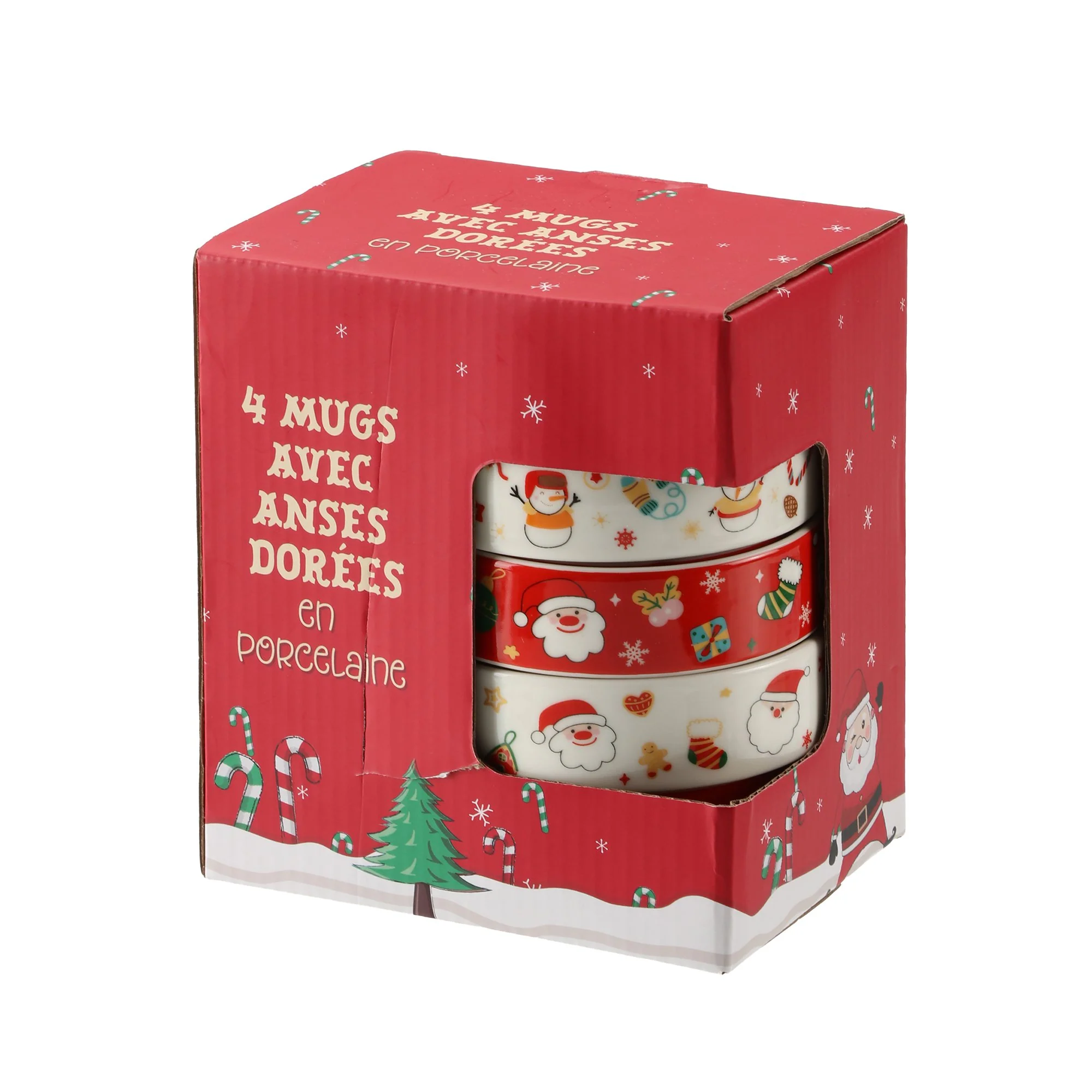 4 mugs de Noël - Image 4