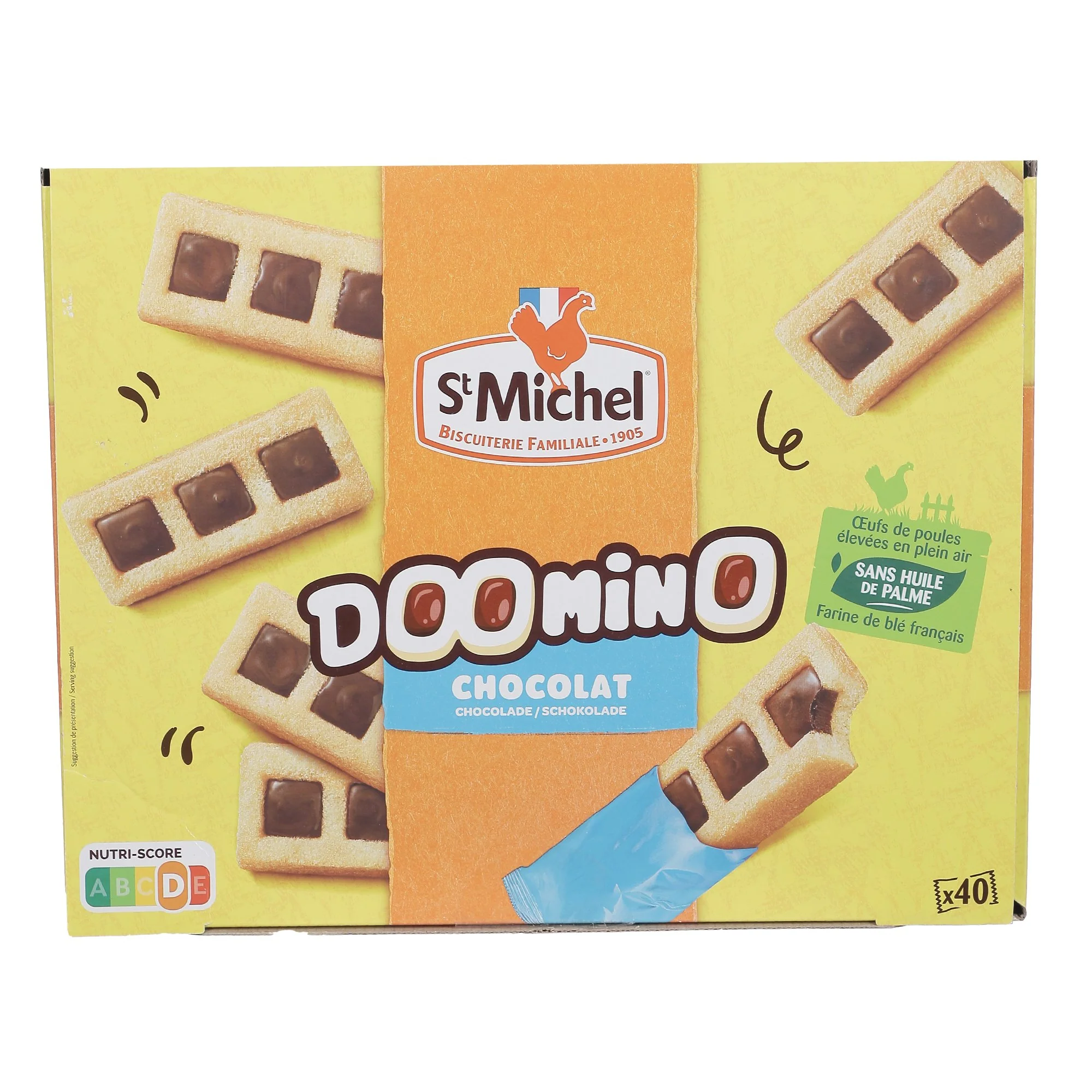 40 Domino Chocolat
