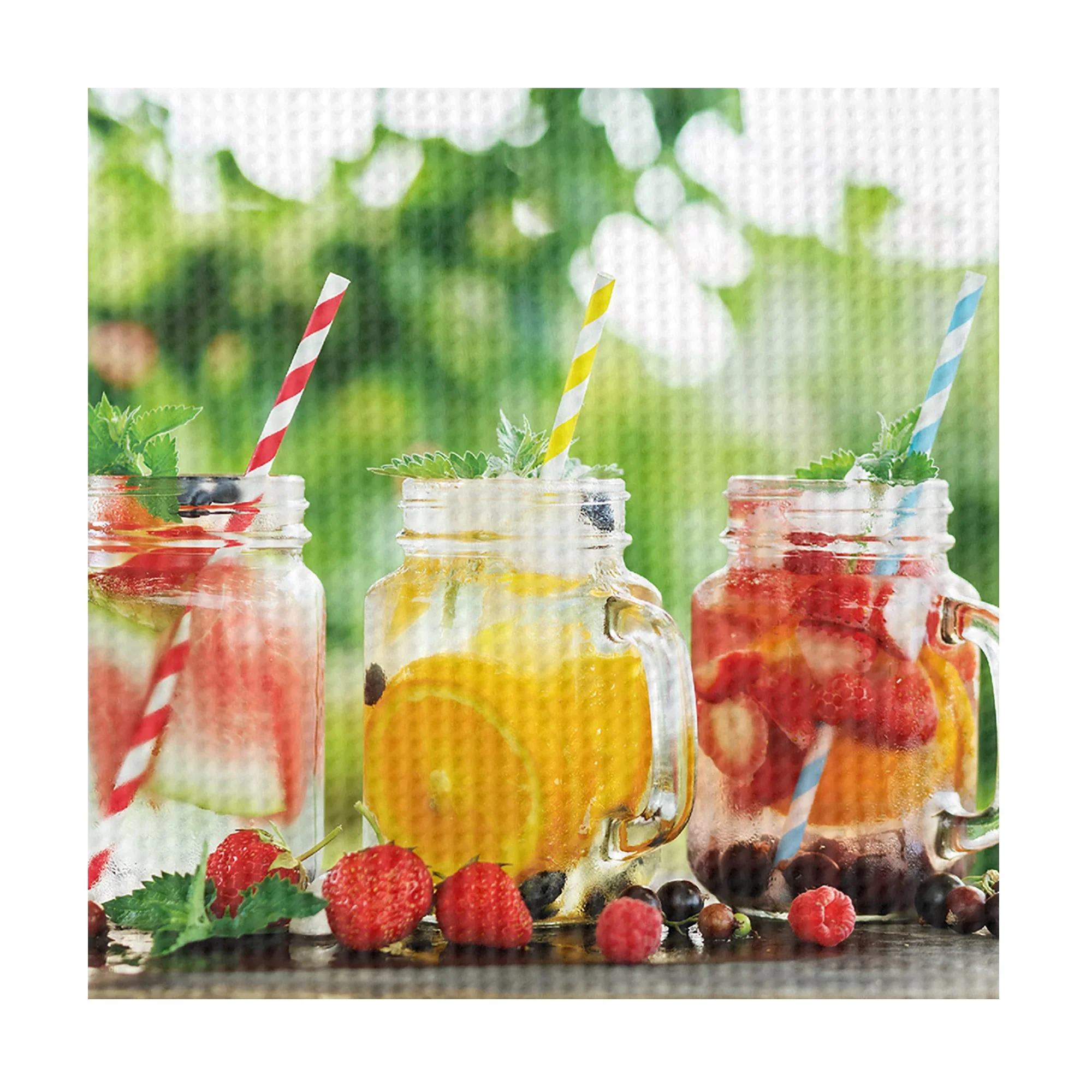 40 serviettes jetables Cocktail - Image 2