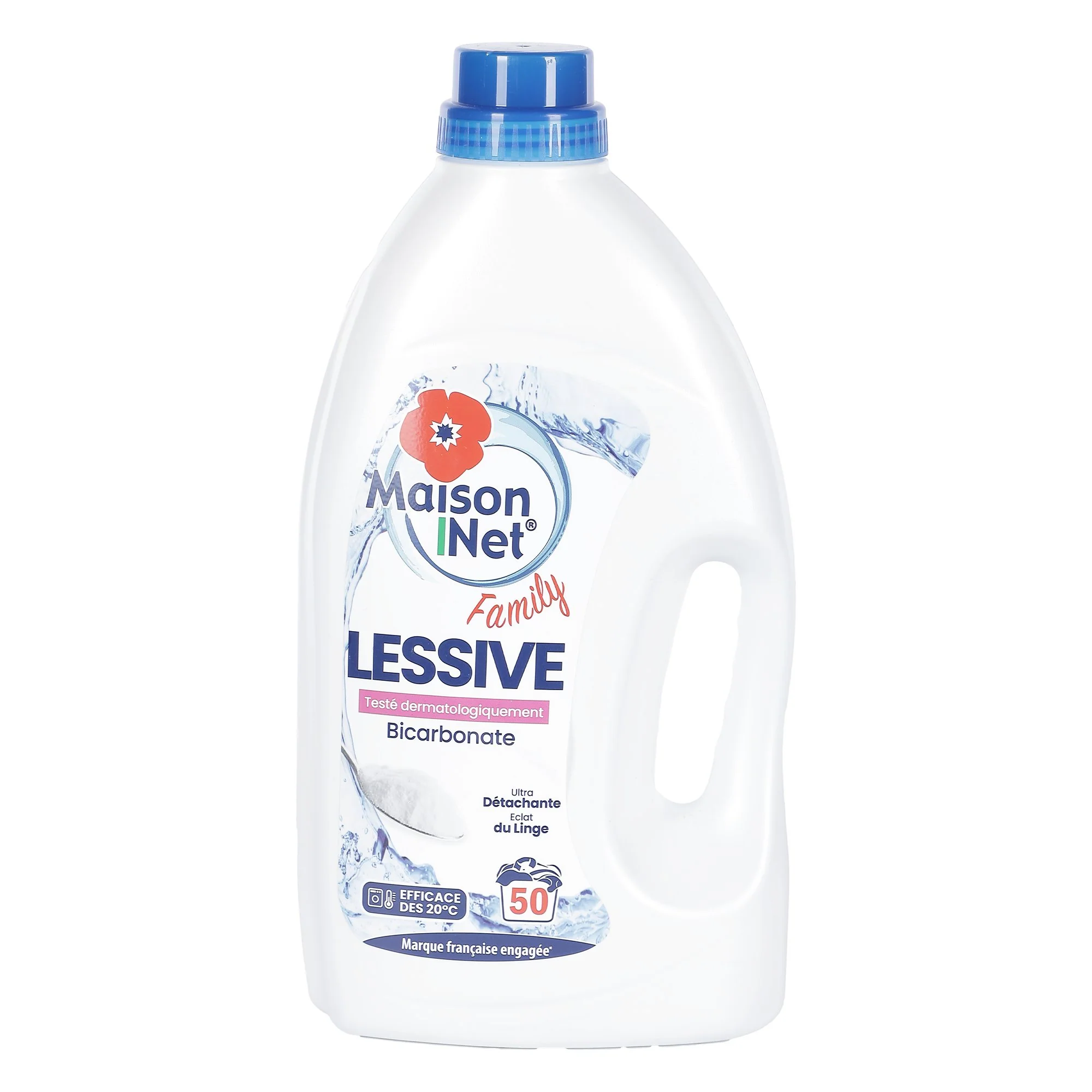 50 doses de lessive liquide au bicarbonate