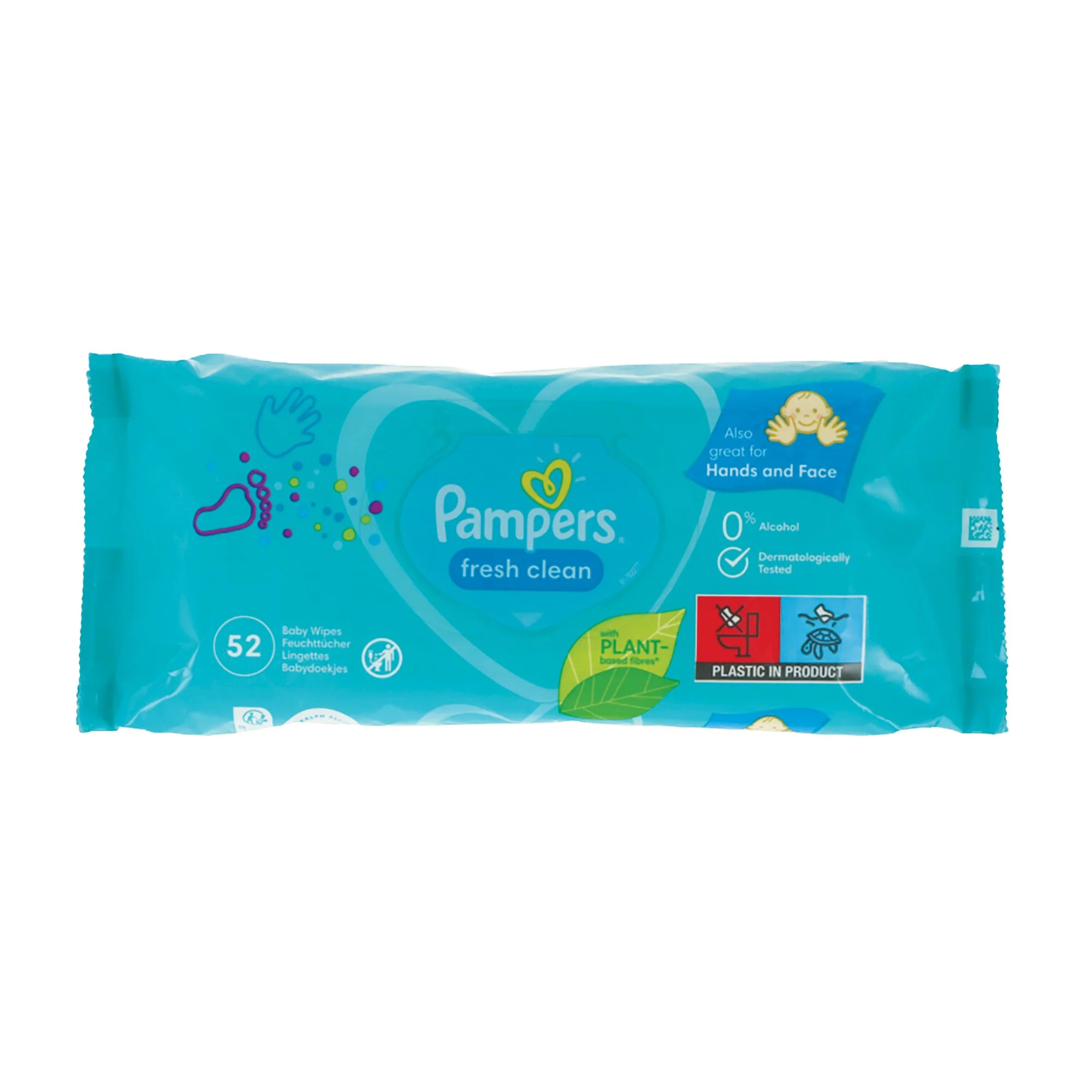 52 lingettes pour bébé Fresh Clean