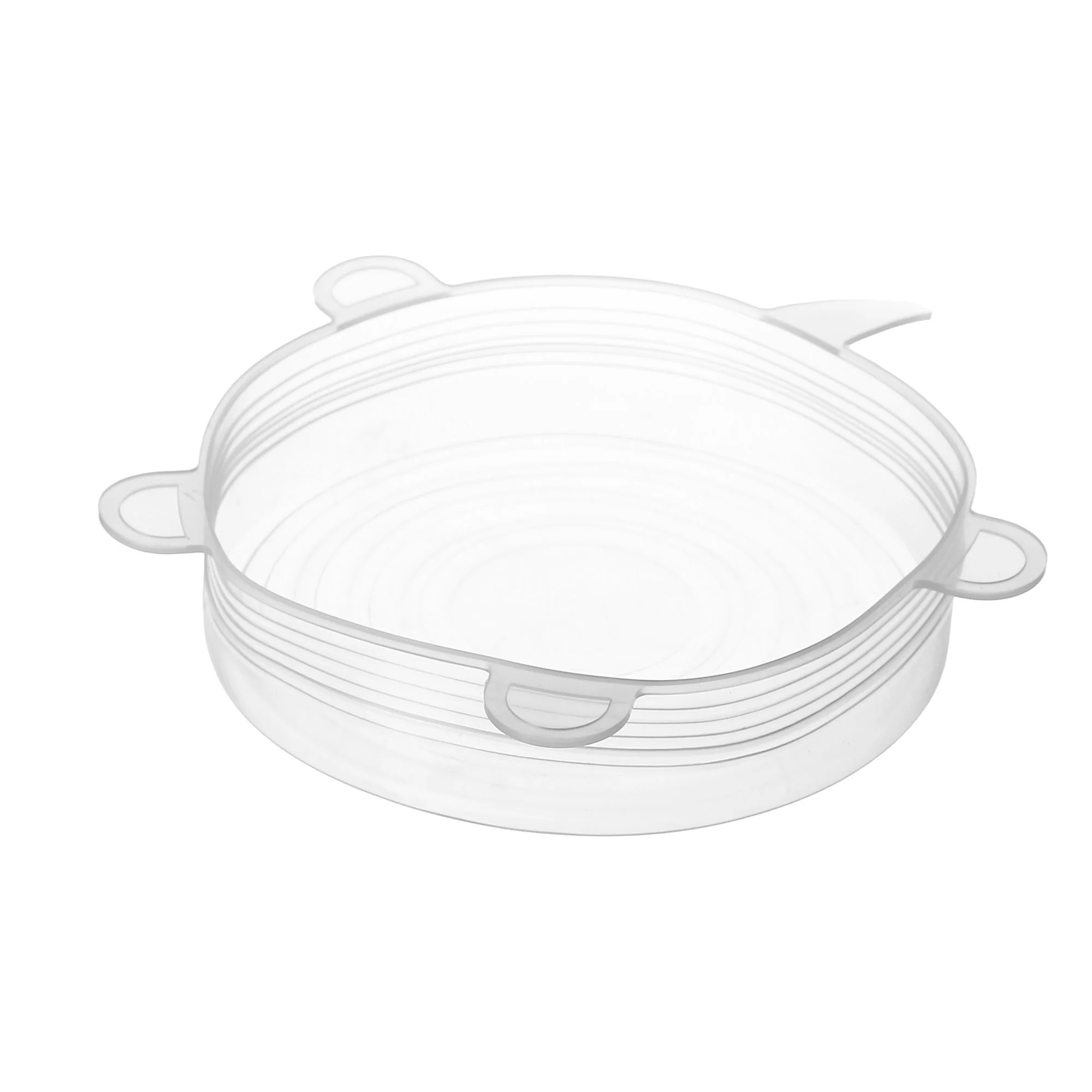 6 couvercles de conservation en silicone