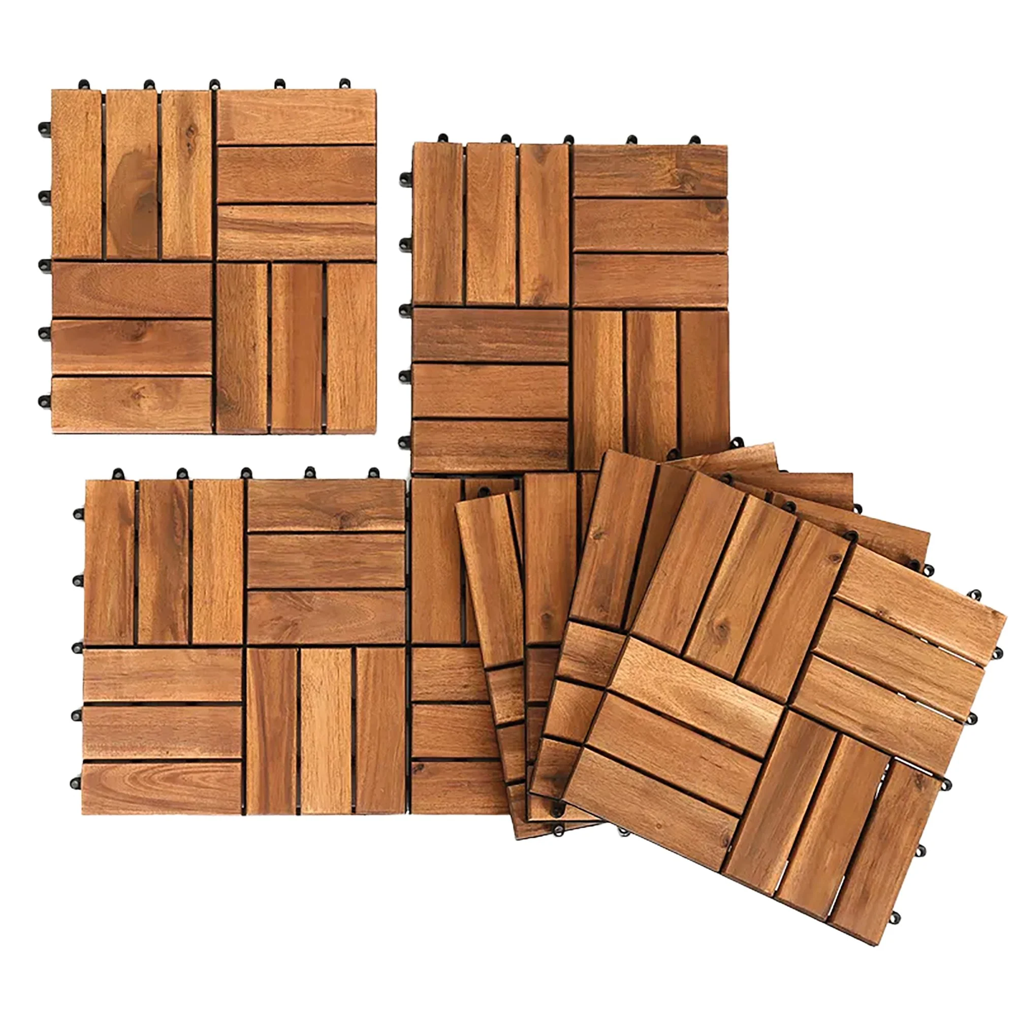 6 dalles acacia 30x30 cm - Image 4
