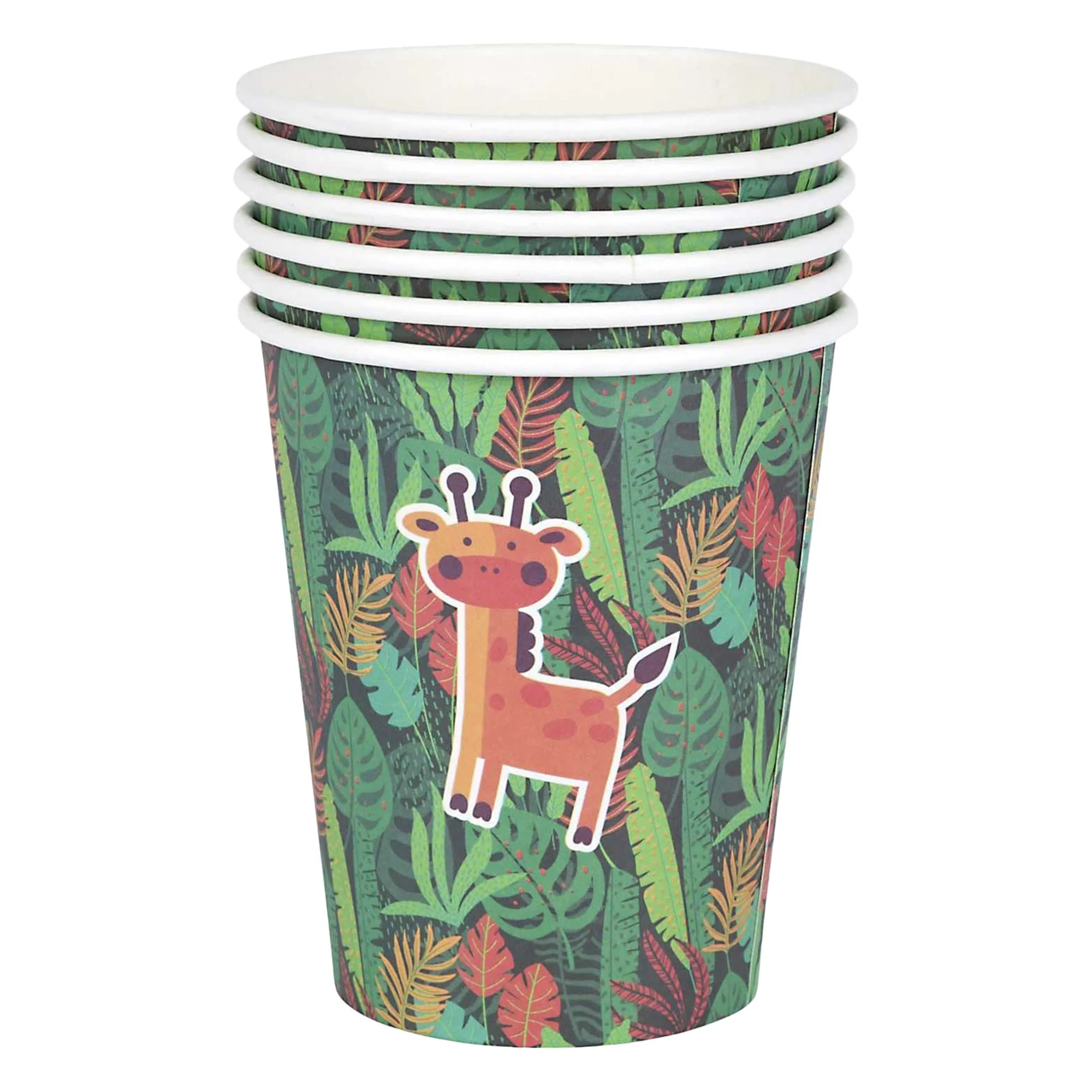 6 gobelets en carton Lion