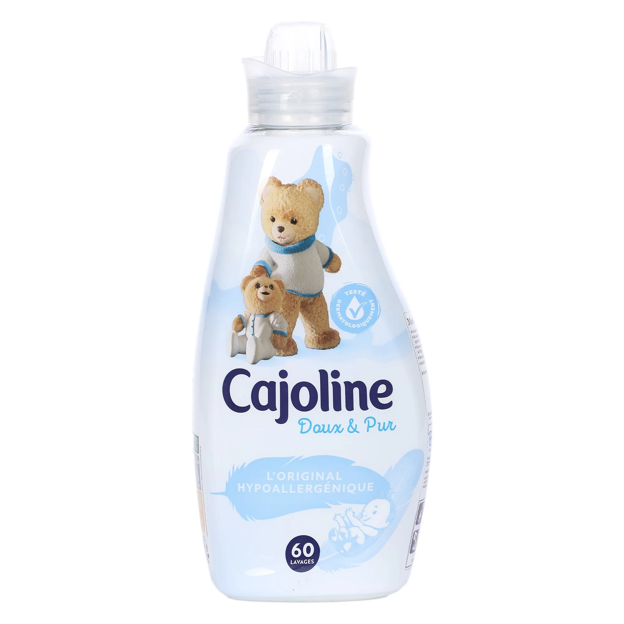 60 DOSES ADOUCISSANT CONCENTRE DOUX ET PUR HYPOALLERGENIQUE