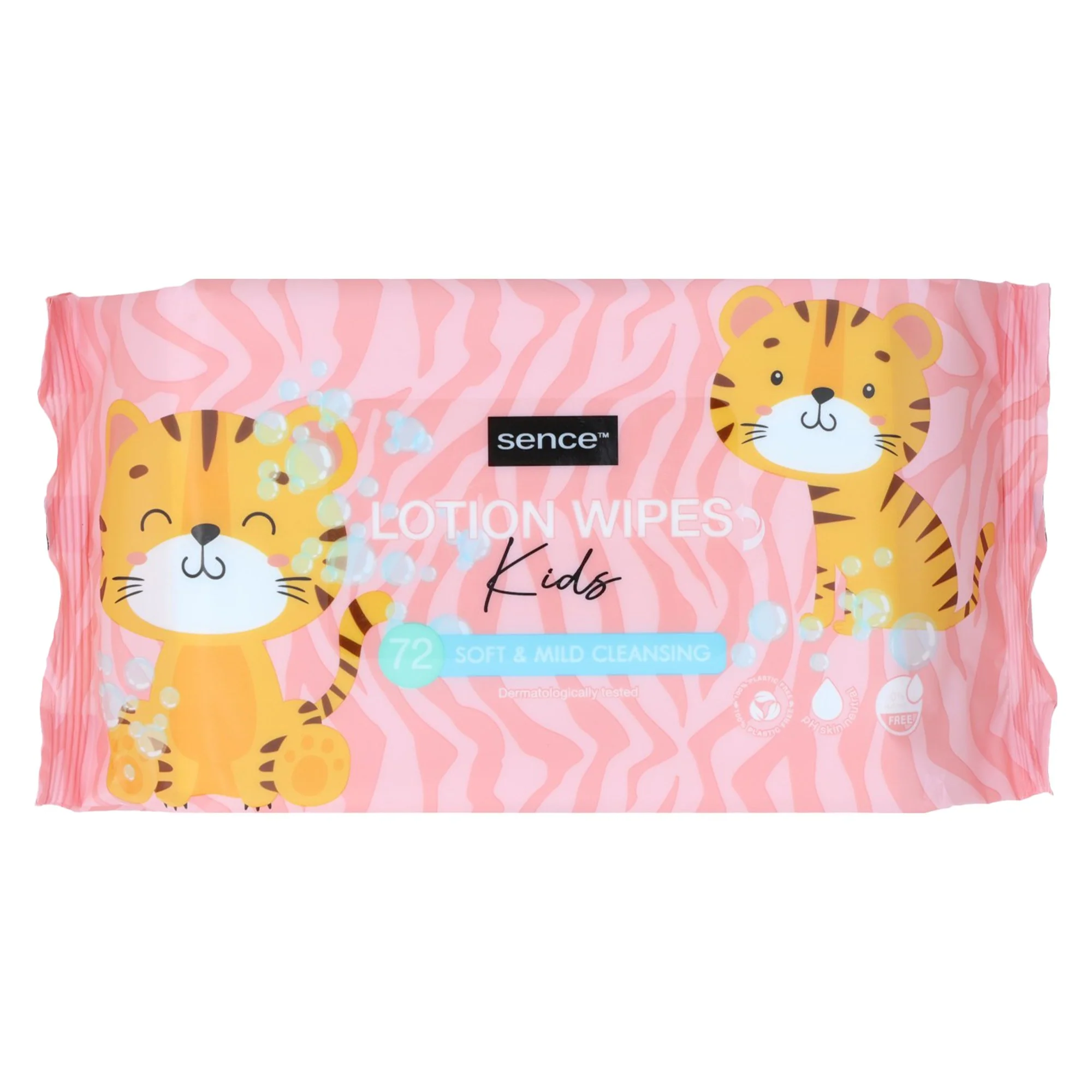 72 lingettes nettoyantes bébé