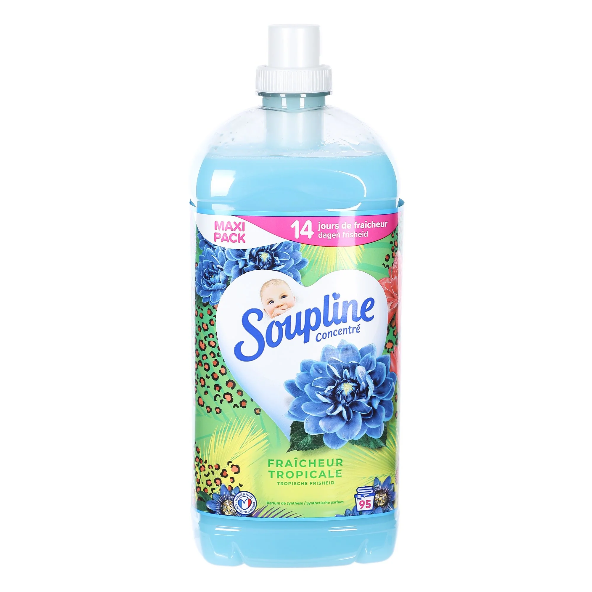 Adoucissant concentré fraicheur tropicale