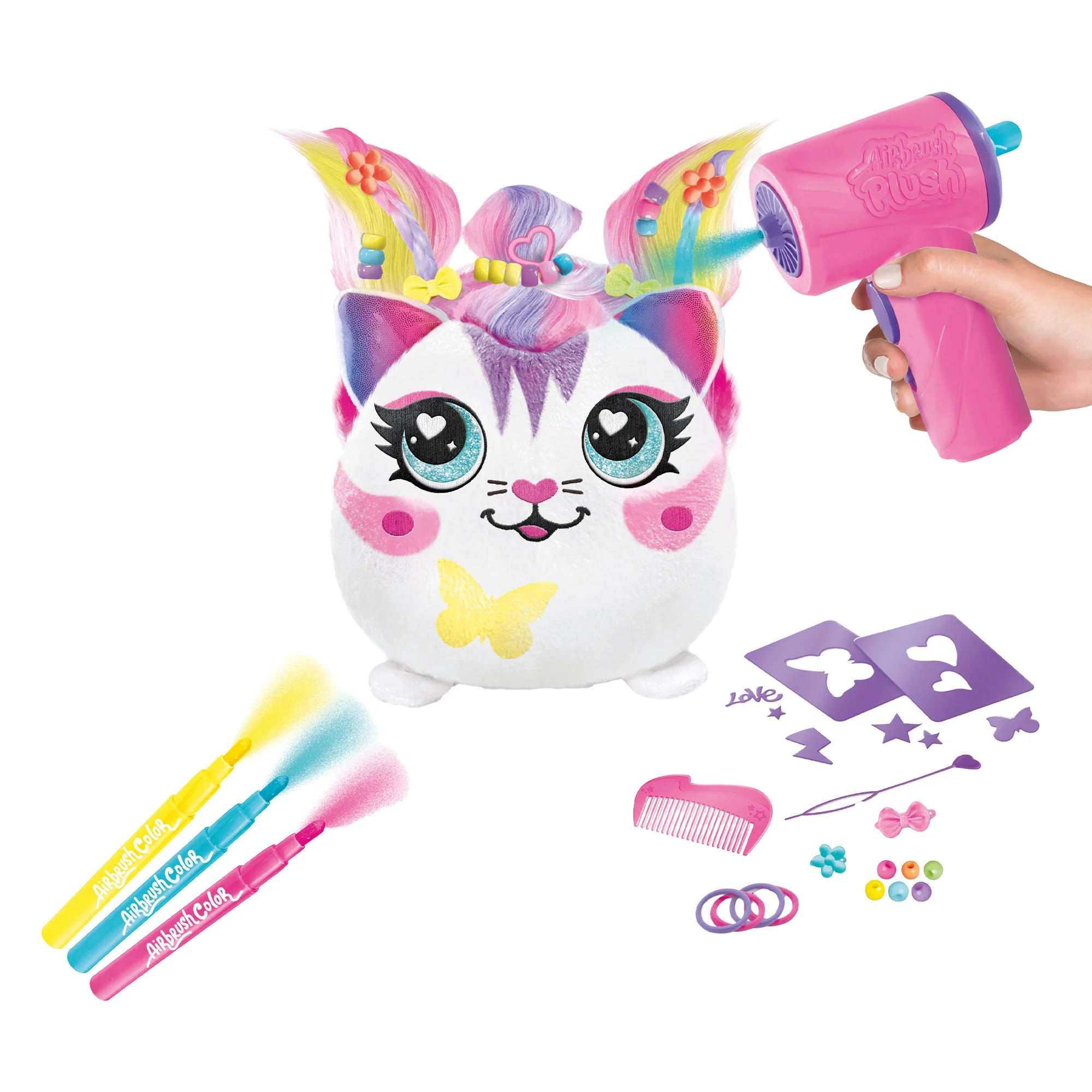 AIRBRUSH PLUSH - PELUCHE HAIR'IFFIC SQUISHY - Image 3