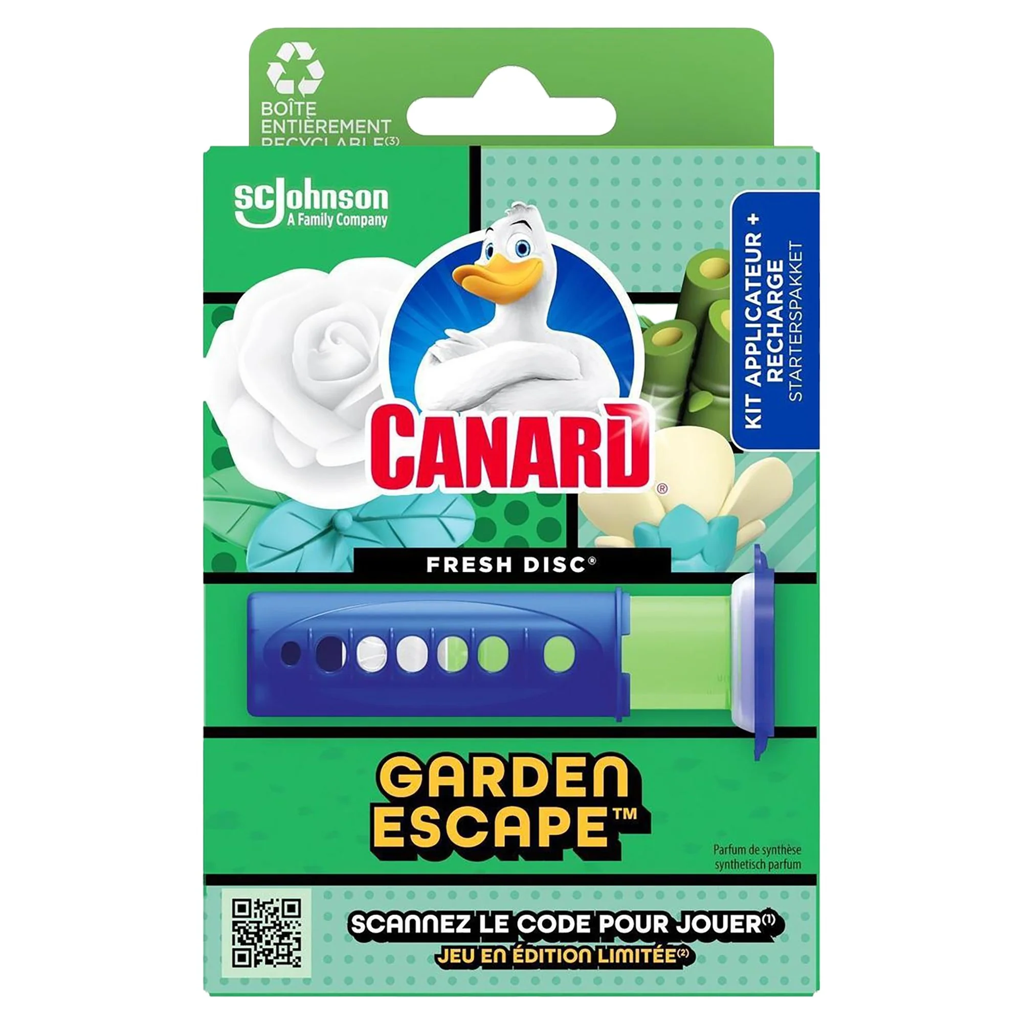 Applicateur fresh disc + 6 disques Garden Escape