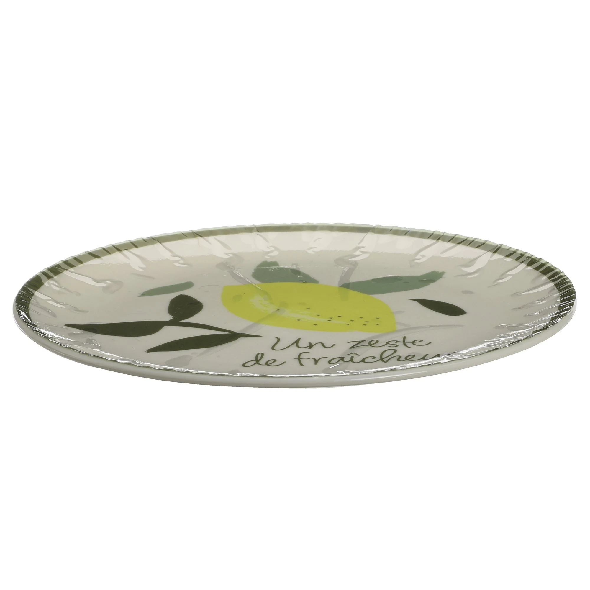 Assiettes citrons 20cm - Image 4