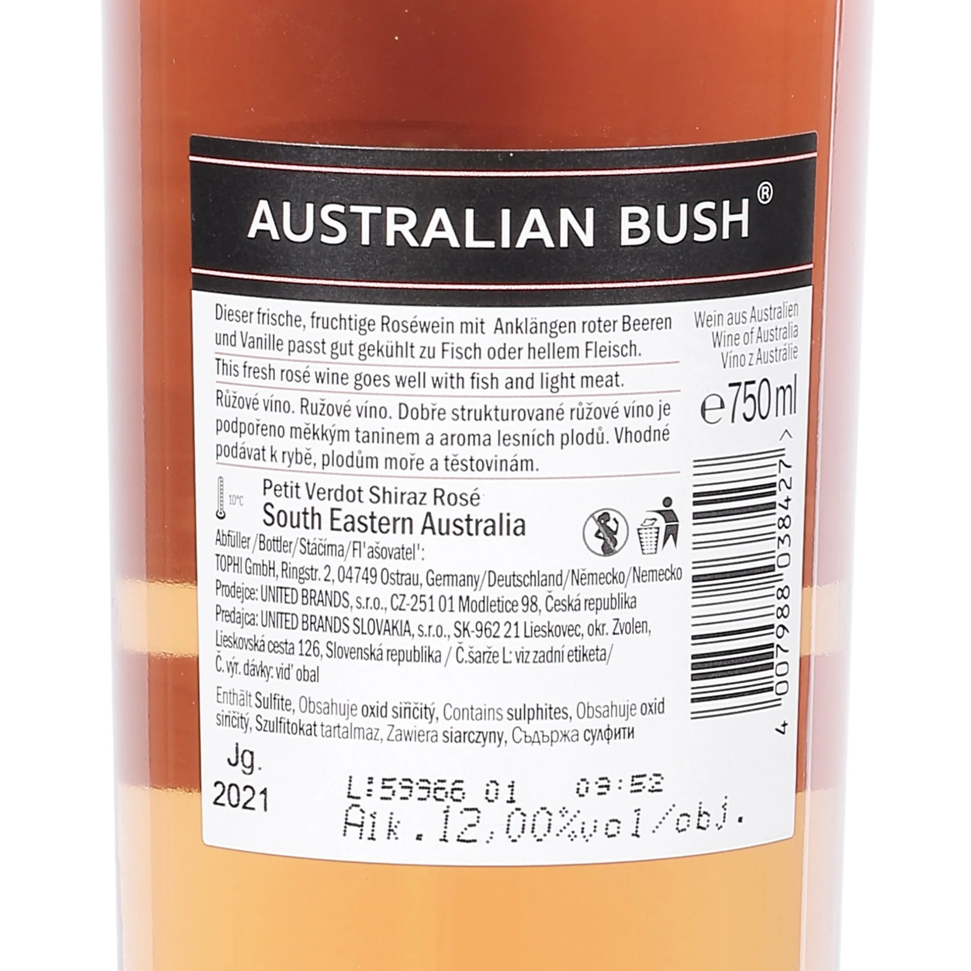 Australian Bush 2021 12% rosé - Image 3