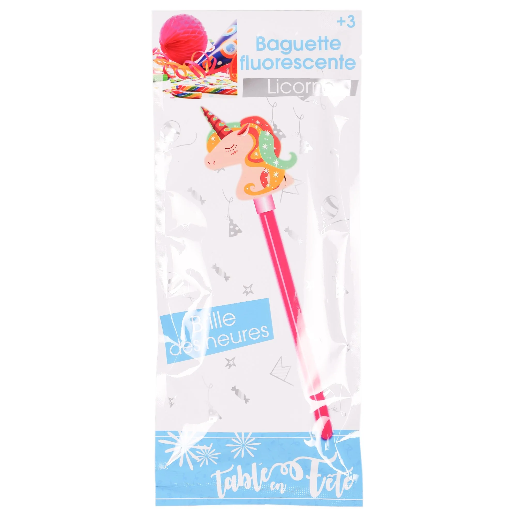Baguette fluo fantaisie - Image 3