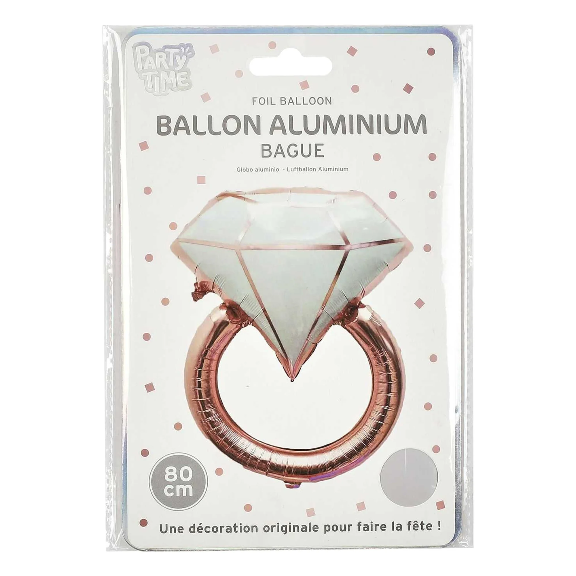 Ballon aluminium bague