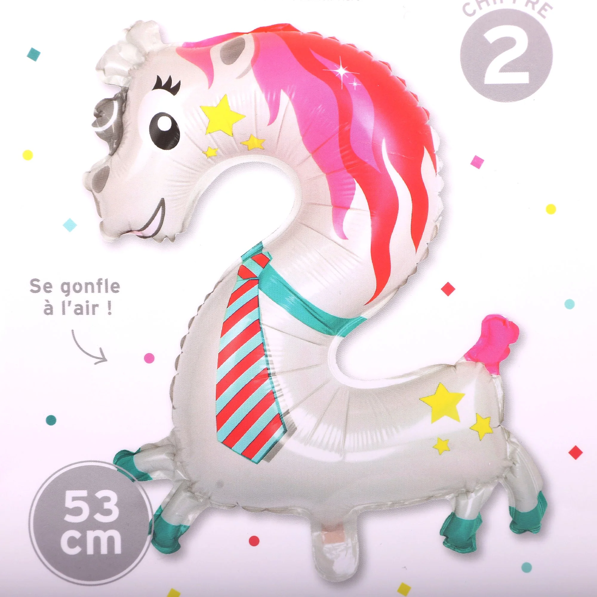 BALLON CHIFFRE ENFANTS FORMES - Image 3