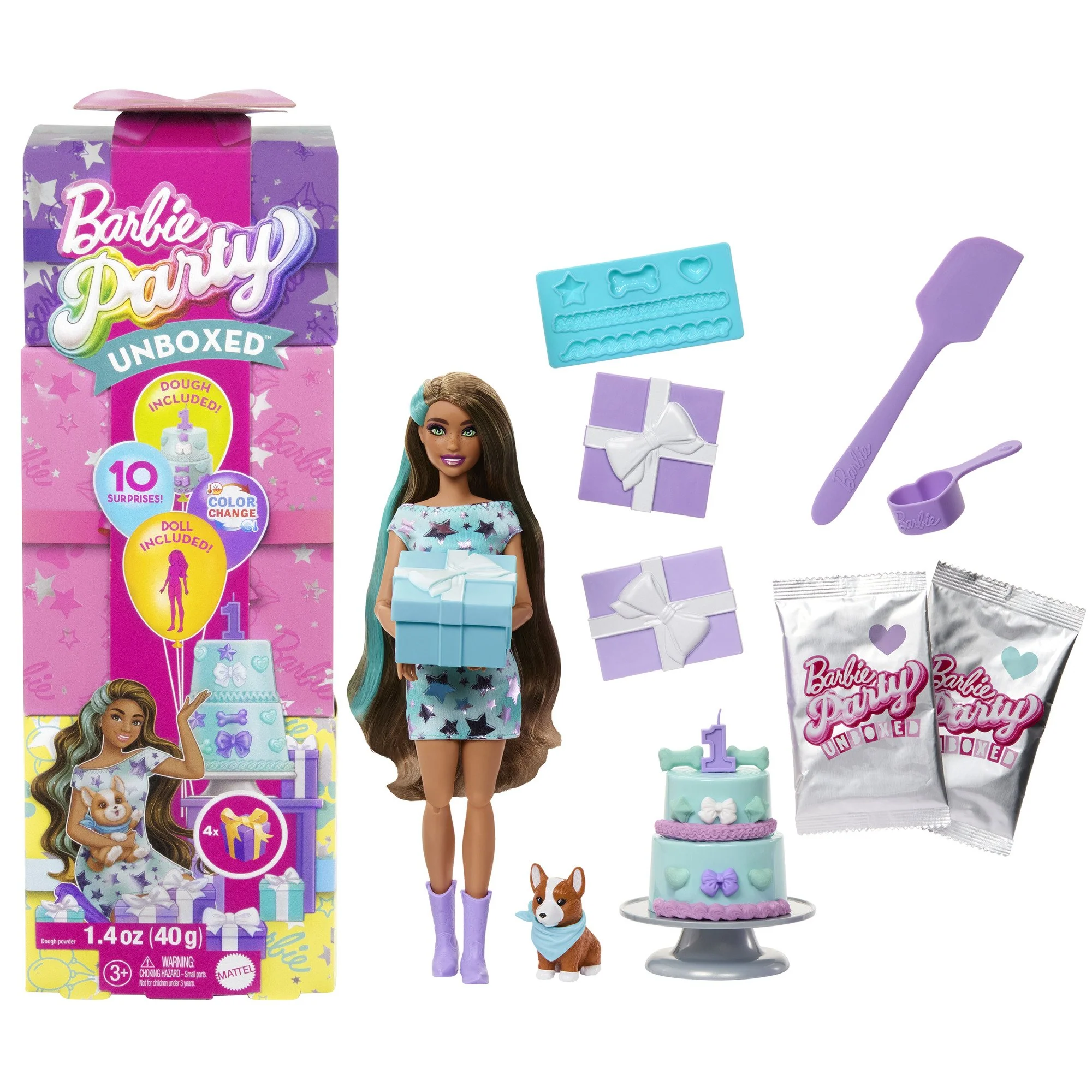 Barbie color reveal party bleu - Image 2
