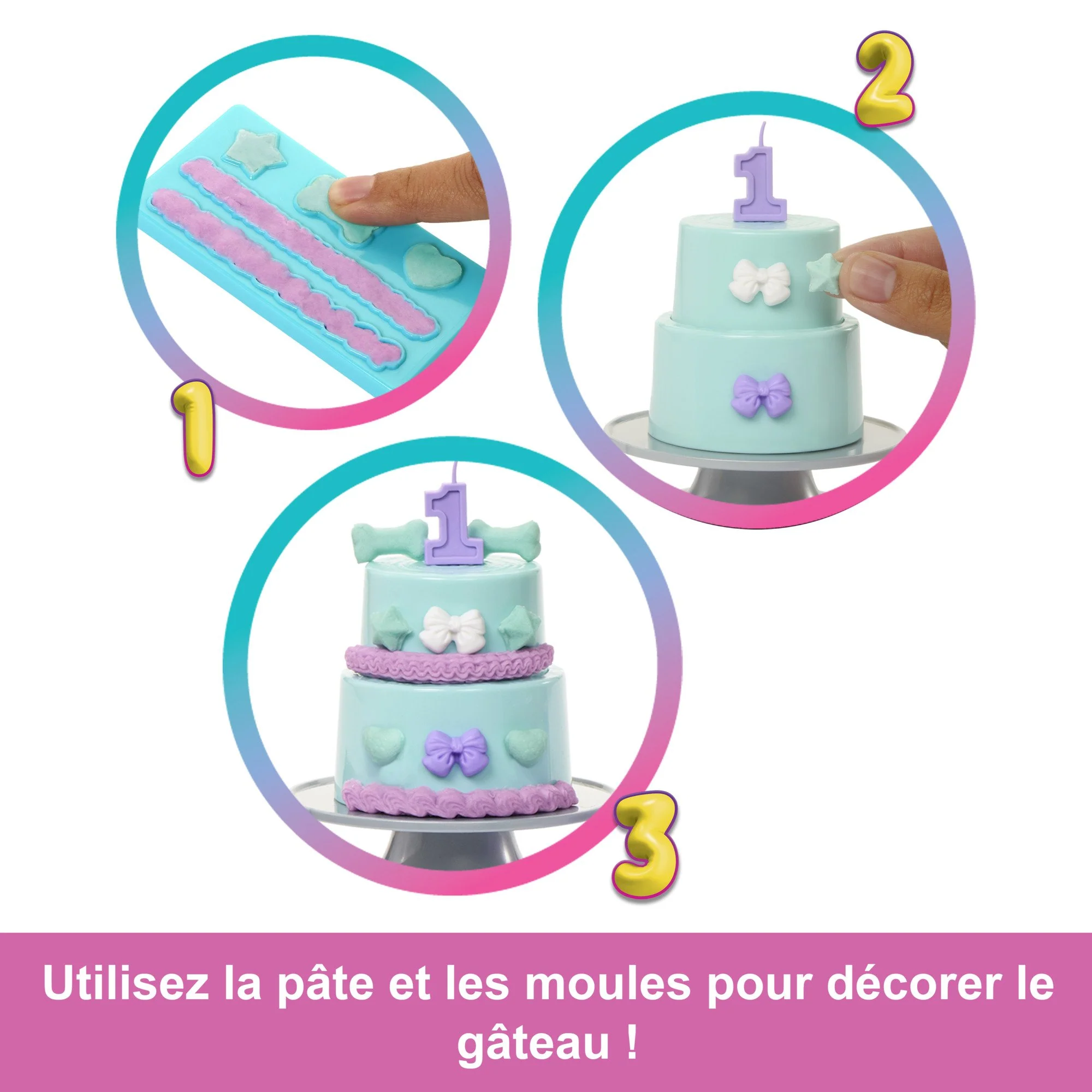 Barbie color reveal party bleu - Image 6
