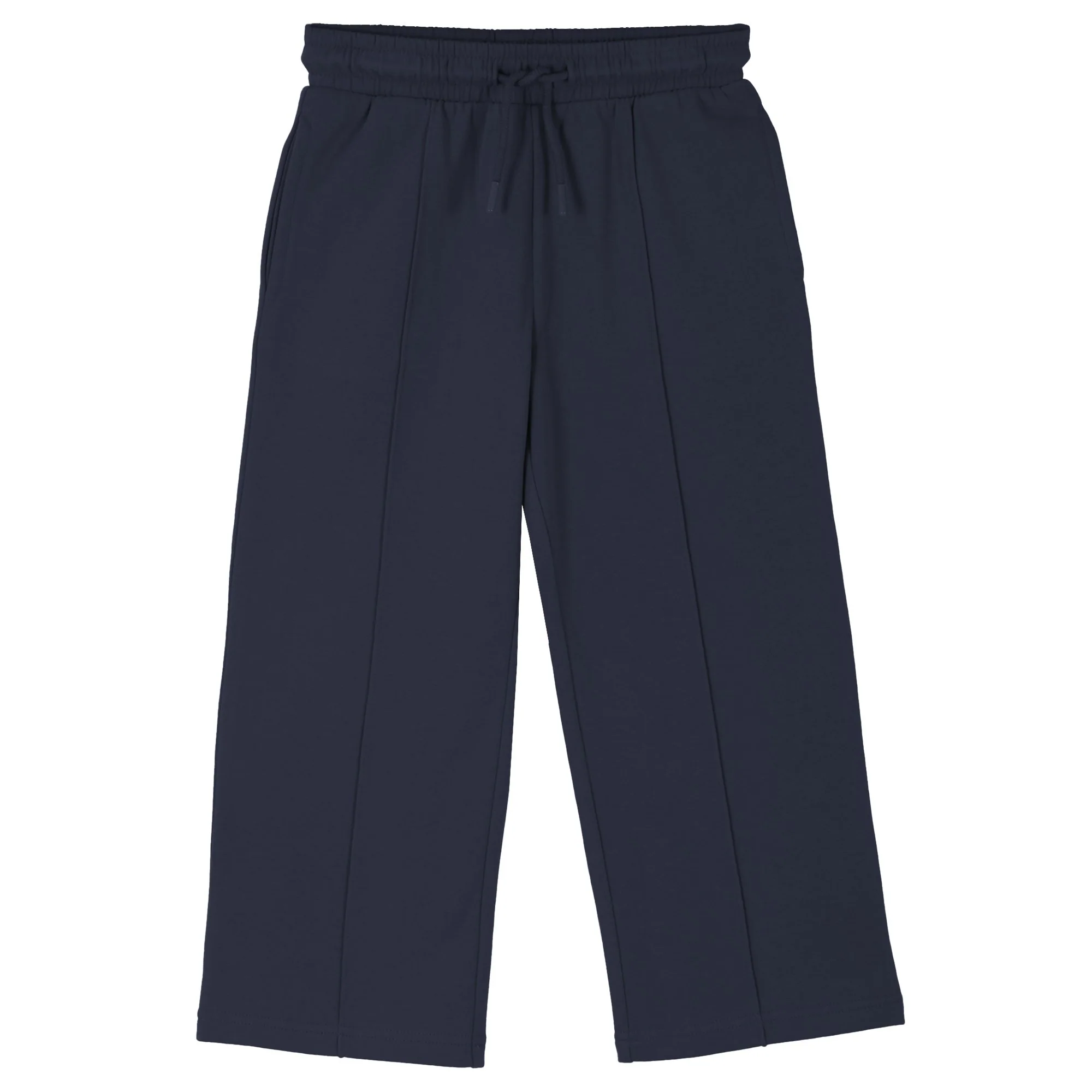 Bas de jogging avec cordons 3/12 ans - Bleu foncé