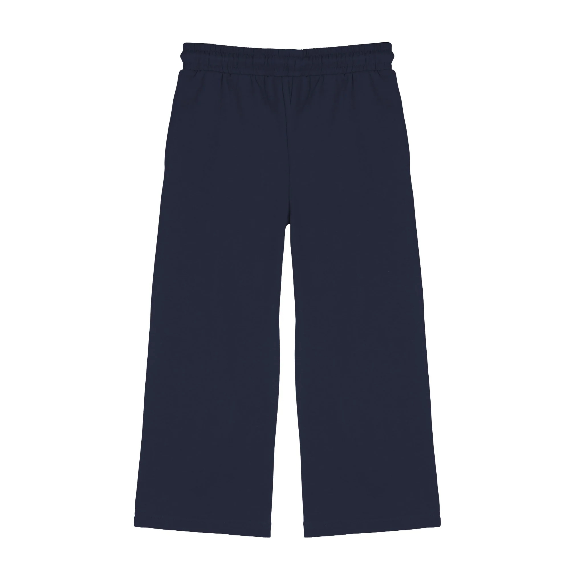 Bas de jogging avec cordons 3/12 ans - Bleu foncé - Image 2