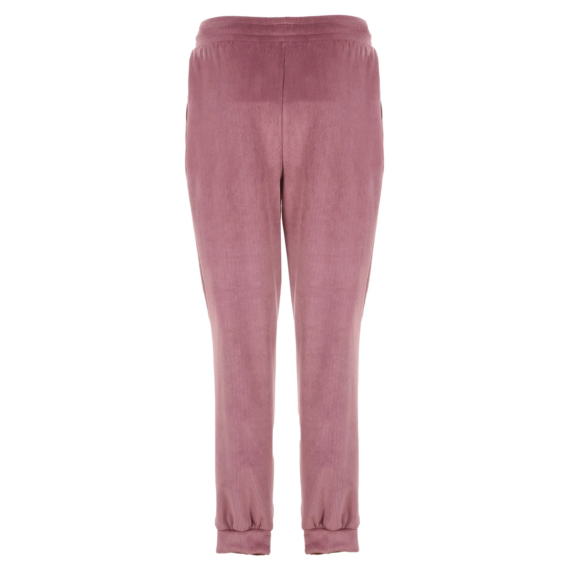 Bas de jogging en velours - Rose - Image 2
