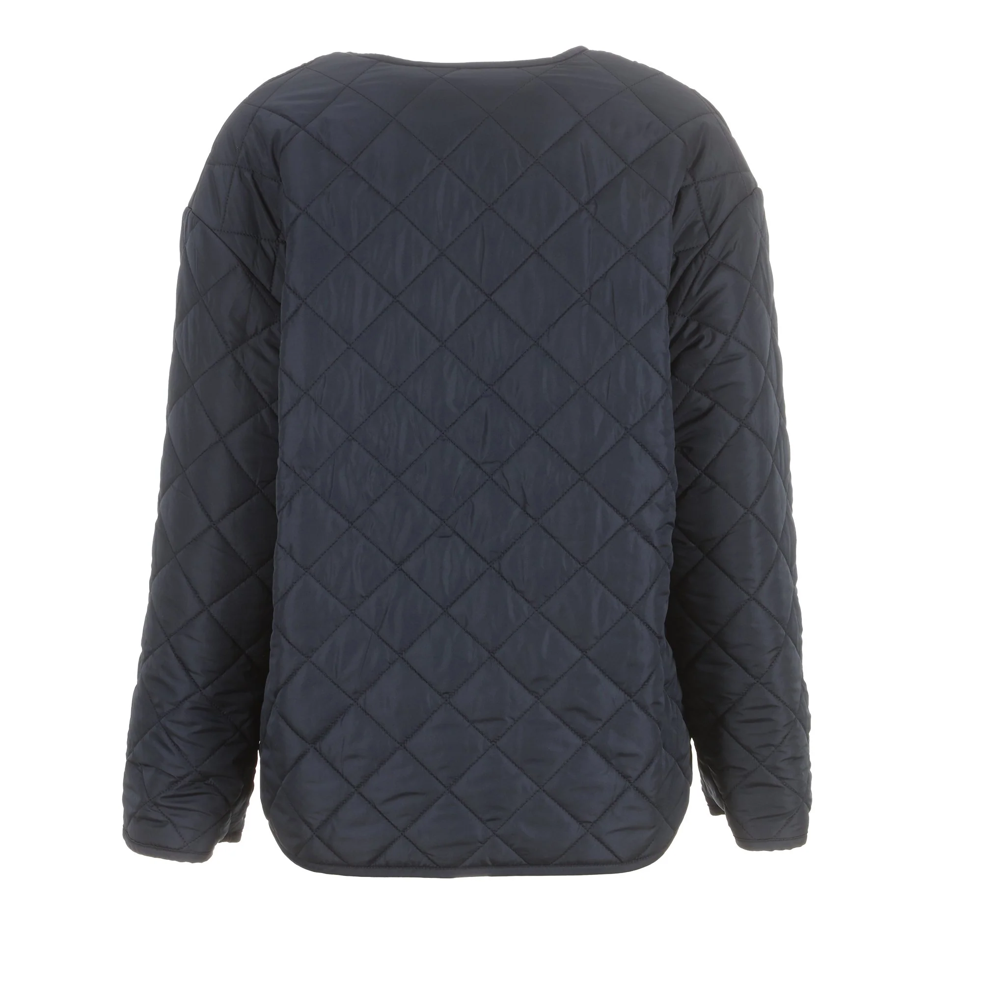 Blouson réversible en sherpa - Bleu foncé - Image 4
