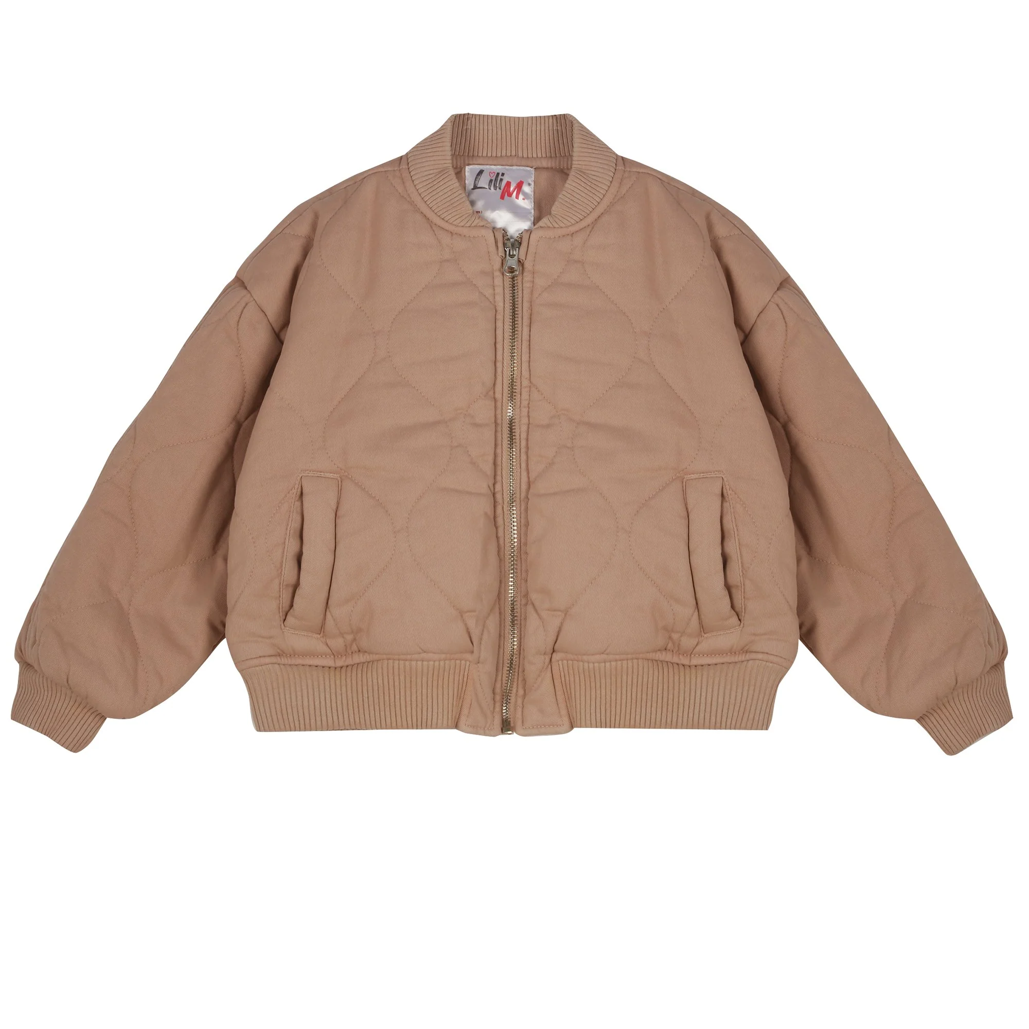Blouson zippé 3/12 ans - Rose