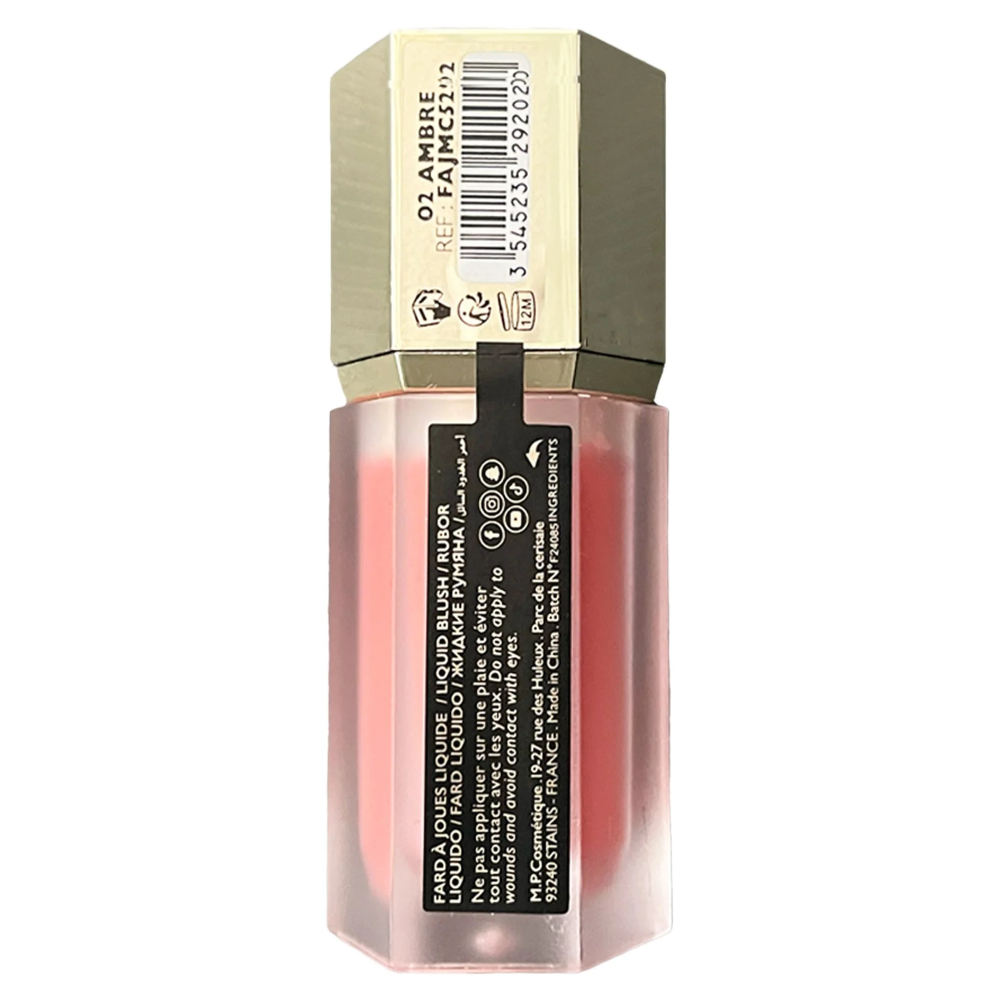 Blush liquide teint N02 ambre - Image 2