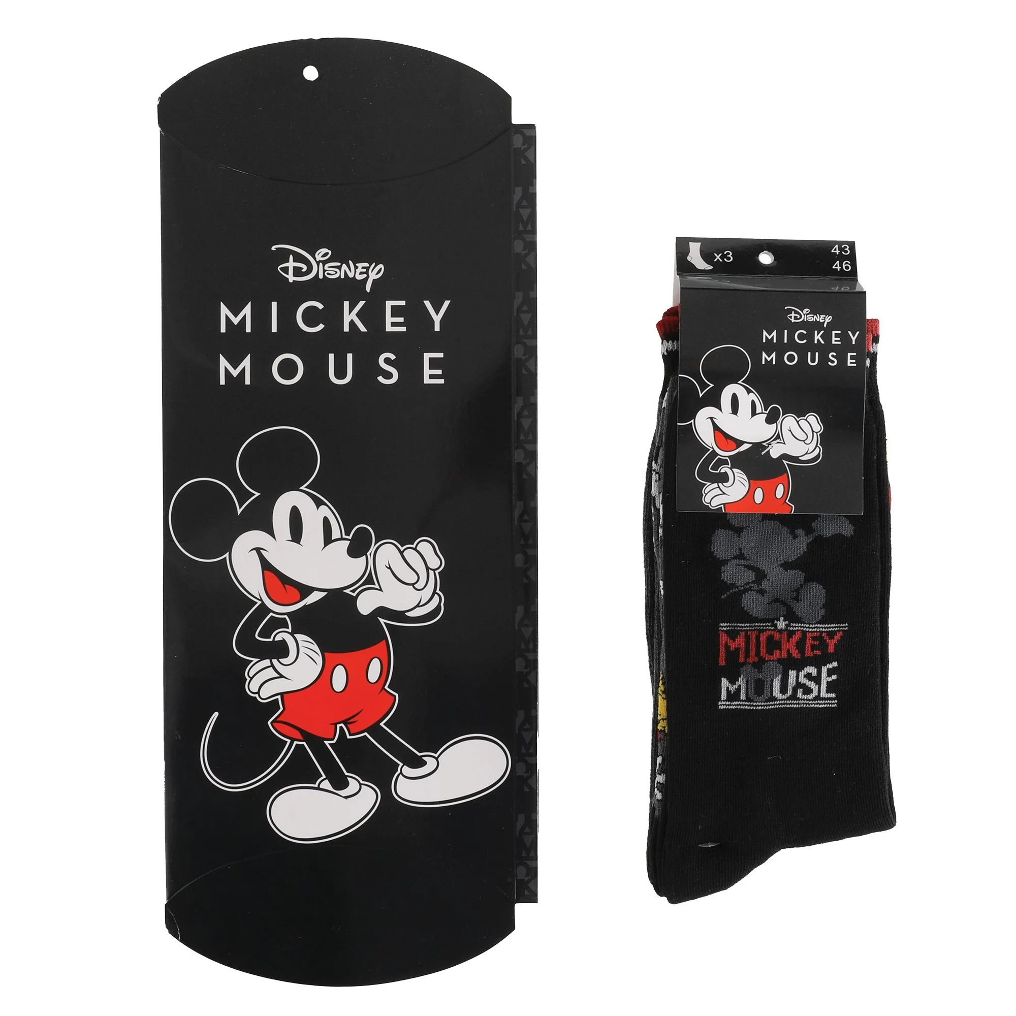 Boite cadeau 3 paires de chaussettes  - Noir