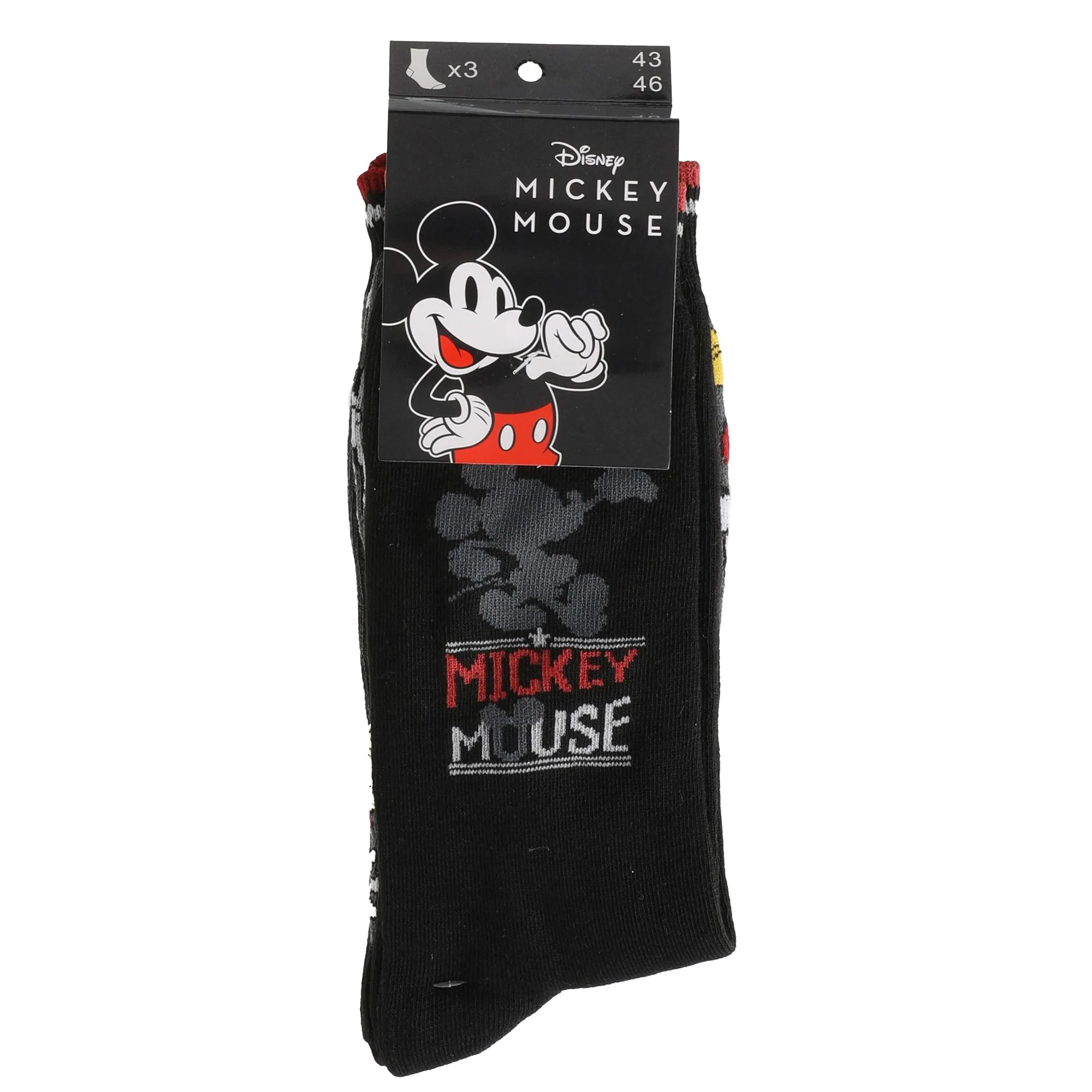 Boite cadeau 3 paires de chaussettes  - Noir - Image 3