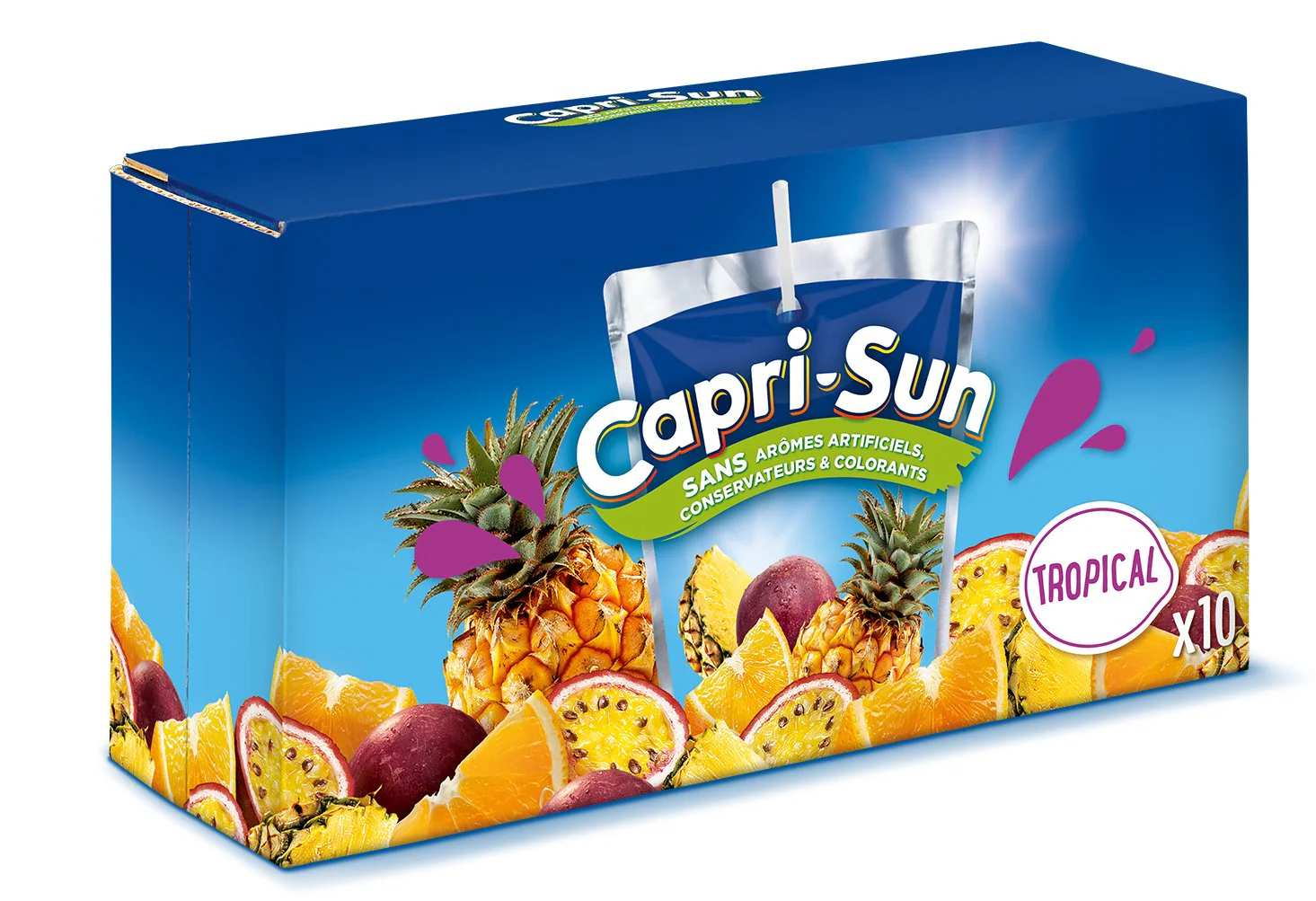 Boîte de 10 Capri-sun tropical