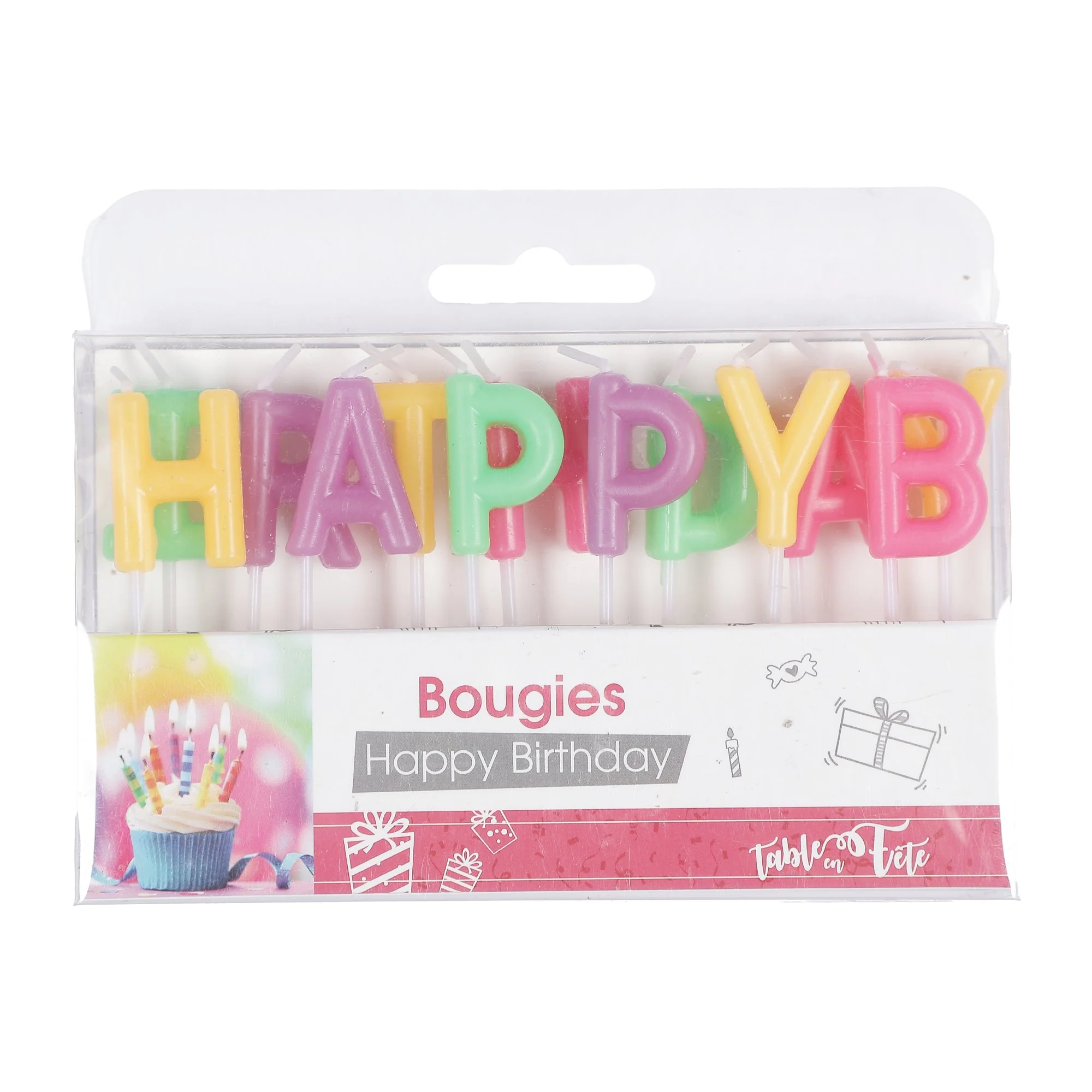 Bougies happy birthday - Image 2