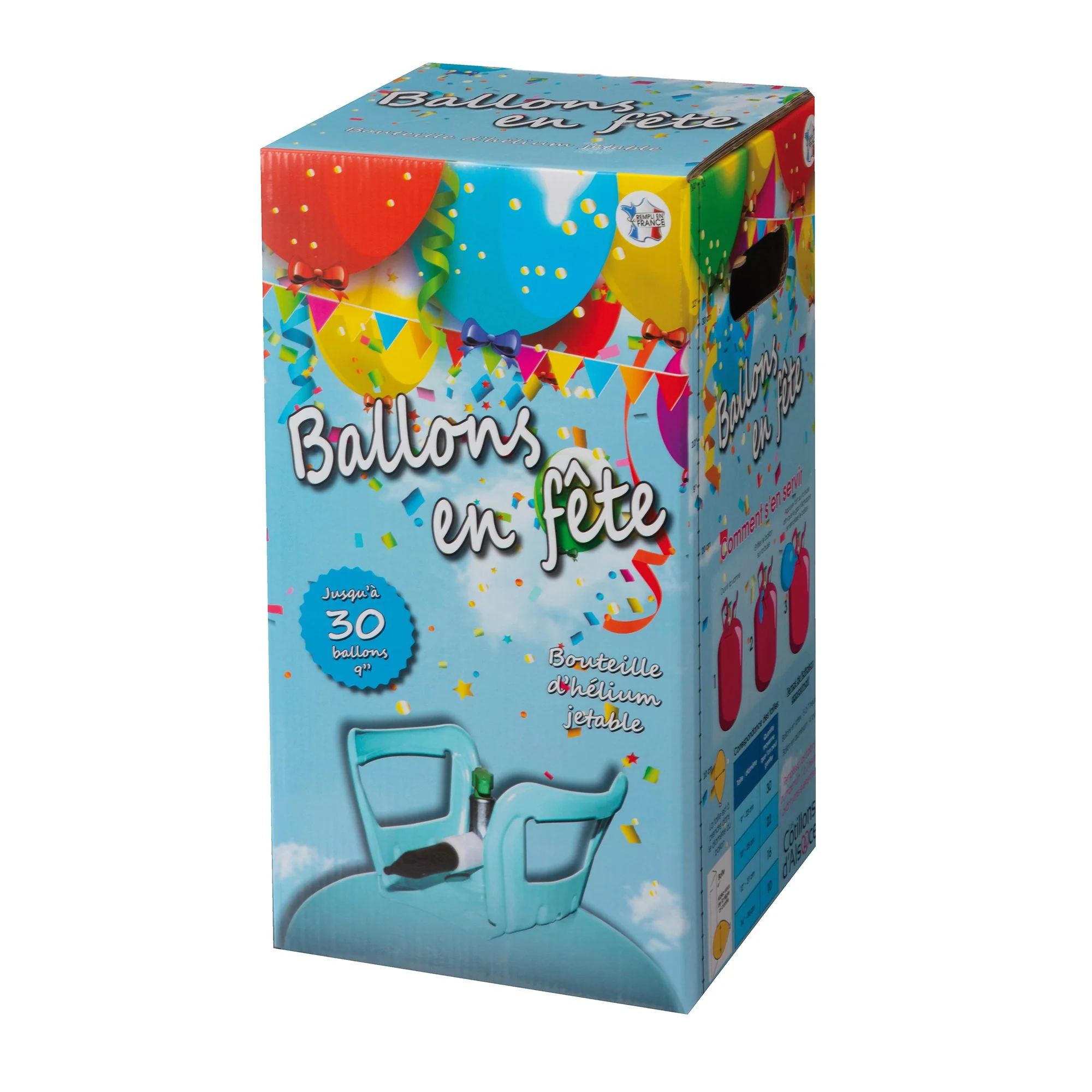Bouteille d'hélium 30 ballons