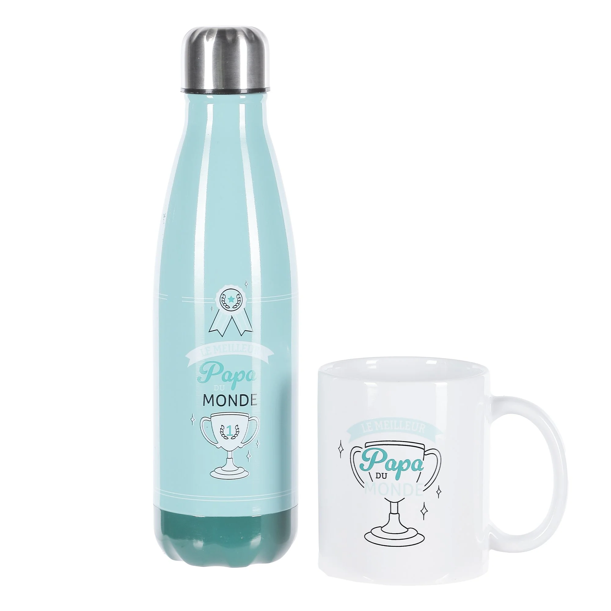 Coffret bouteille isotherme 500 ml et mug 300 ml - Image 5