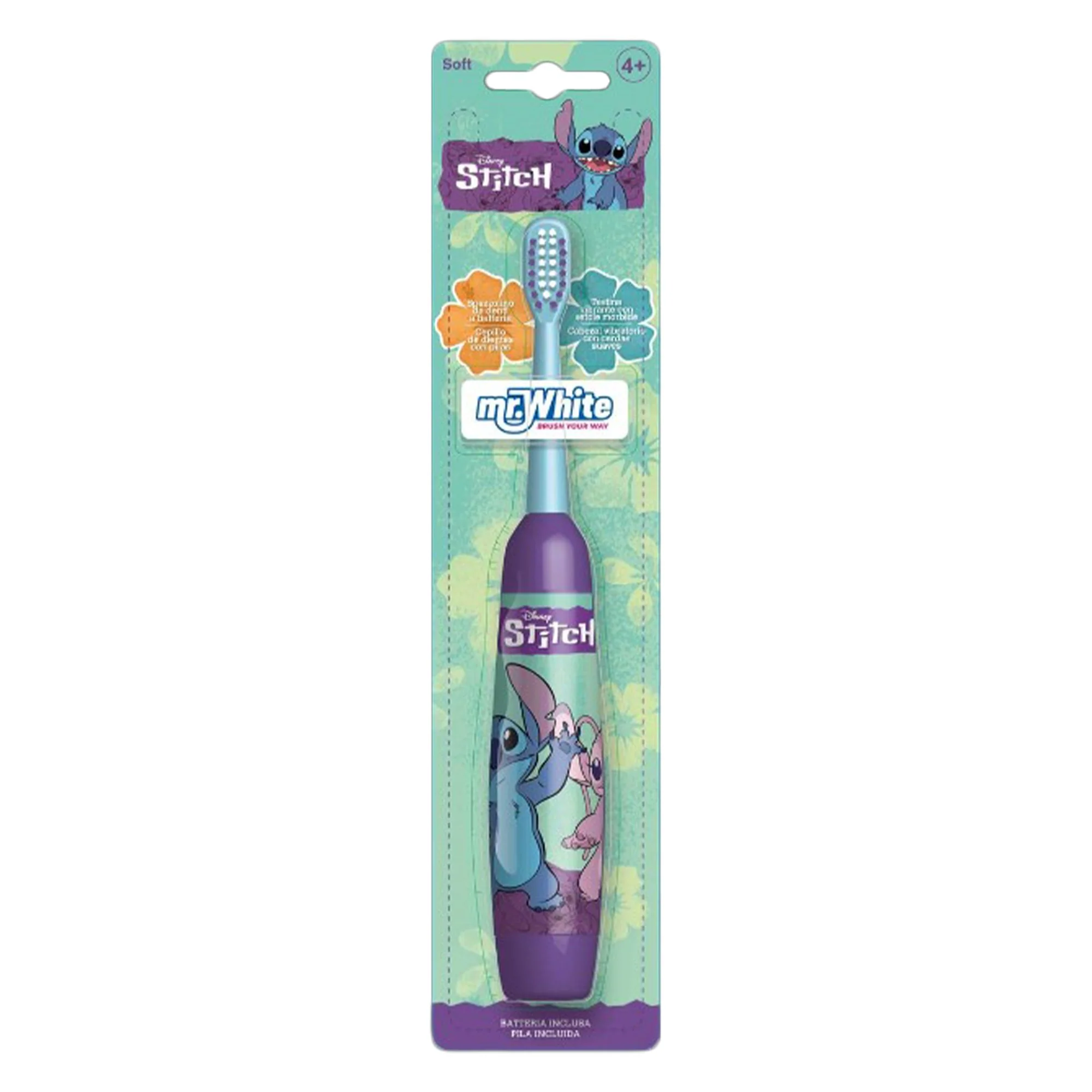 Brosse à dent Angel et Stitch soft