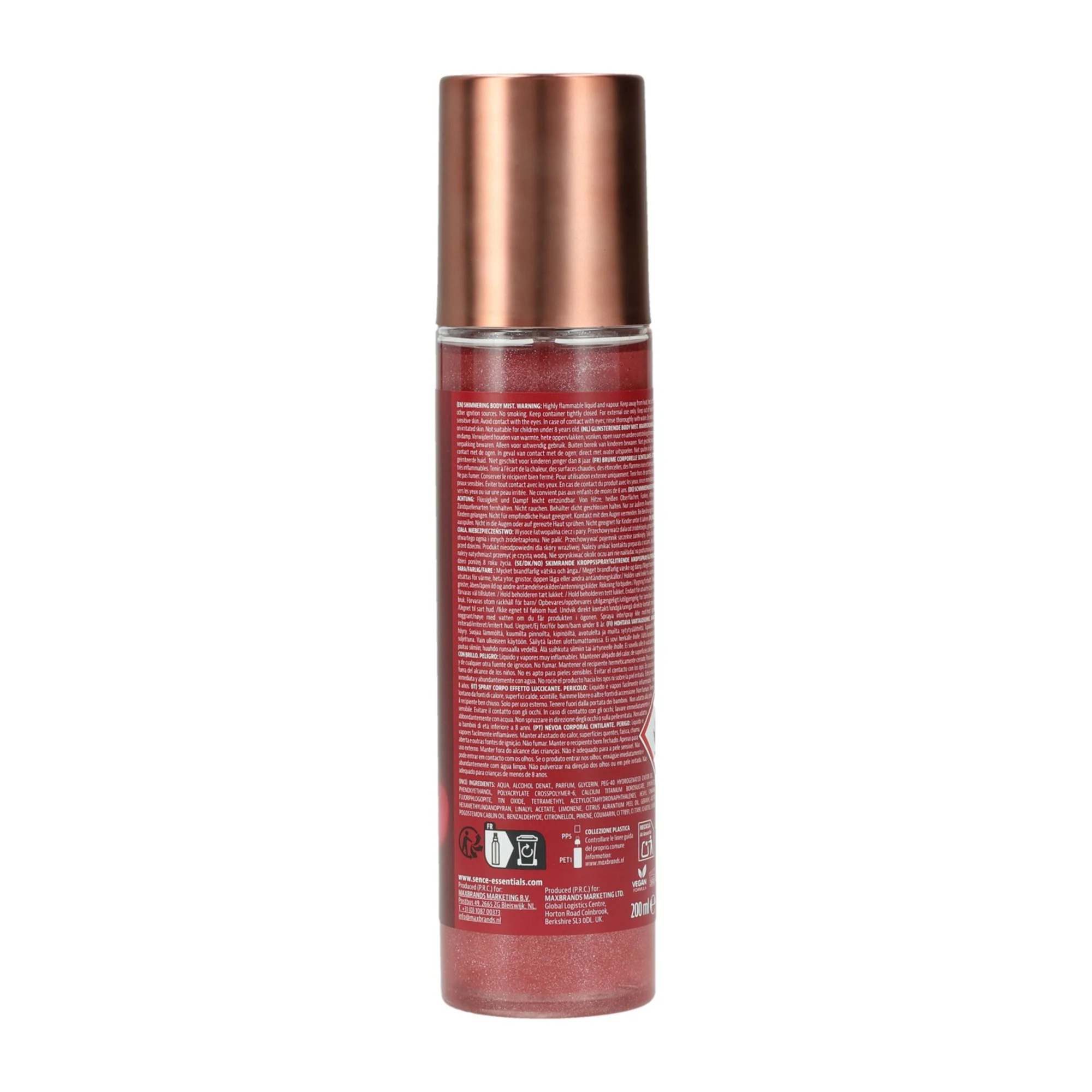 Brume pour le corps pailletée Cerise Night Luxe - Image 3