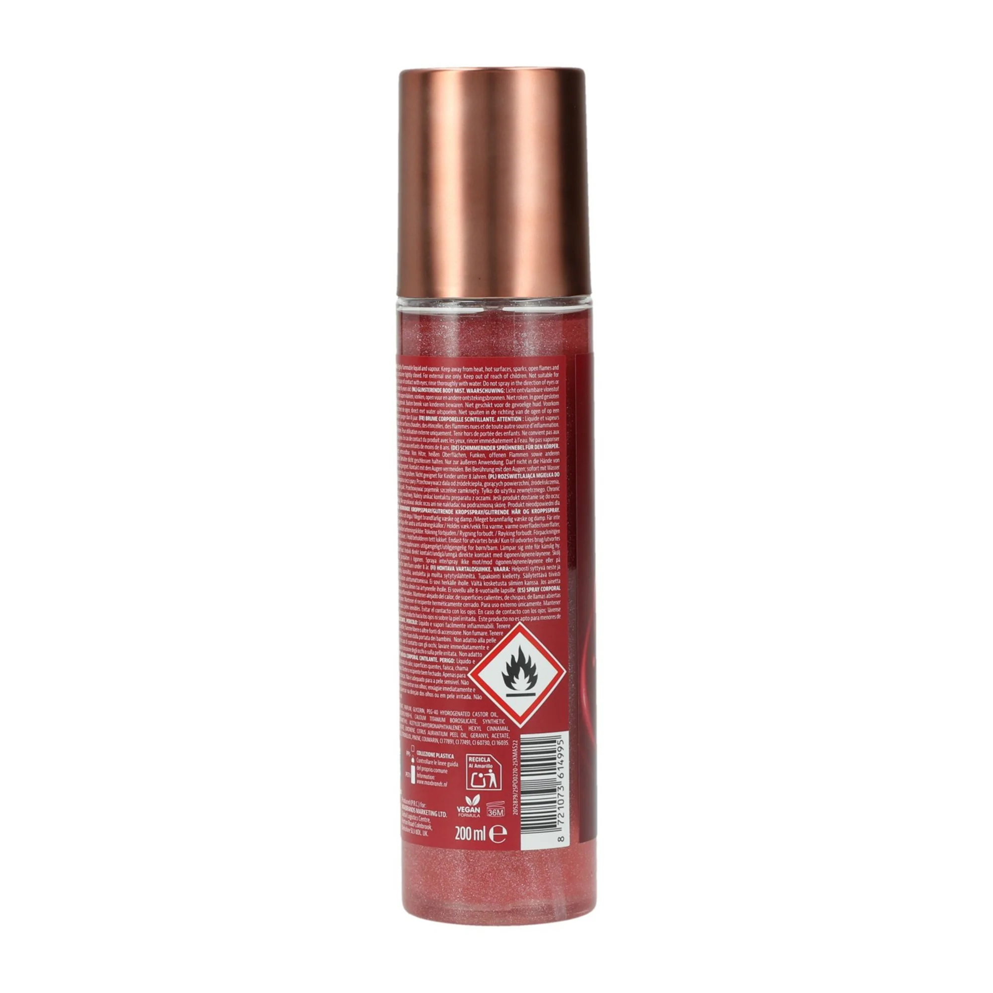 Brume pour le corps pailletée Cerise Night Luxe - Image 4